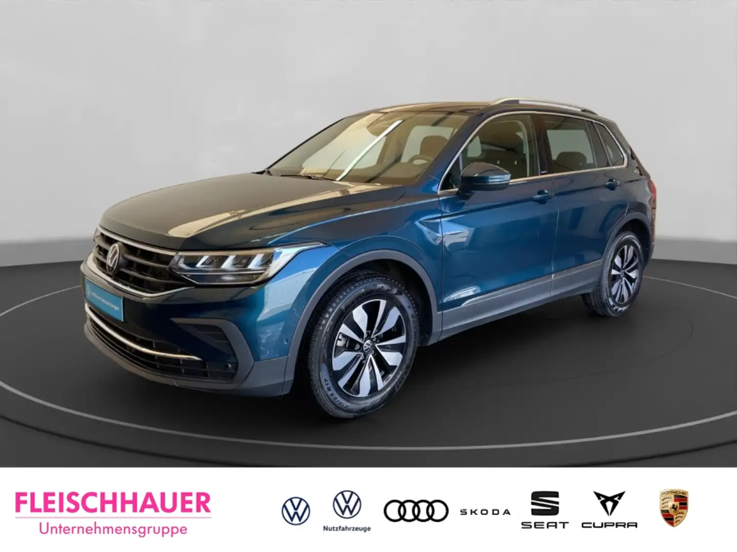 Volkswagen Tiguan 1.5 TSI Move LED SHZ PDC Kamera App-Connect Blu/Azzurro - 1