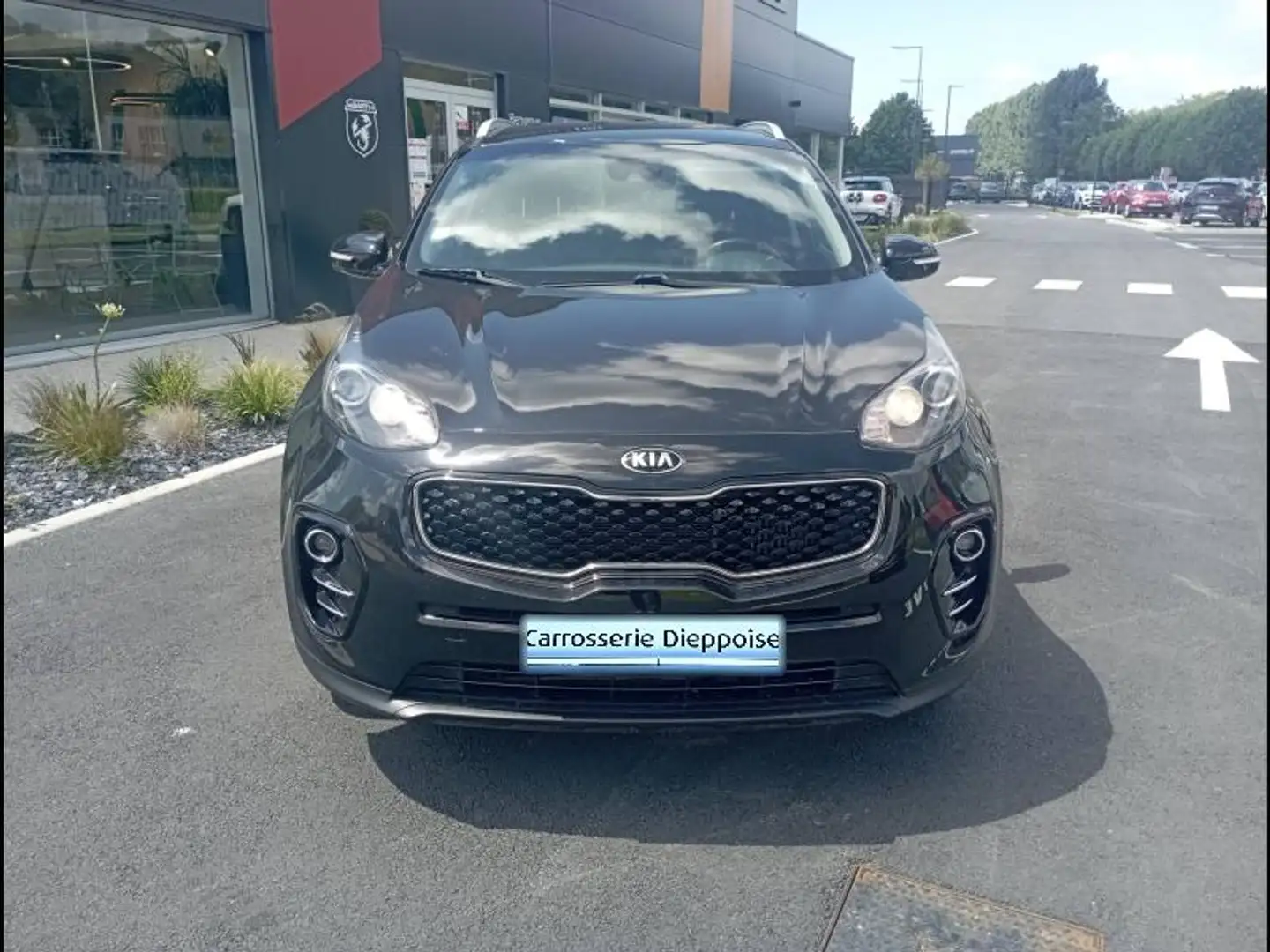 Kia Sportage 1.7 CRDi 115ch ISG Active 4x2 Noir - 2