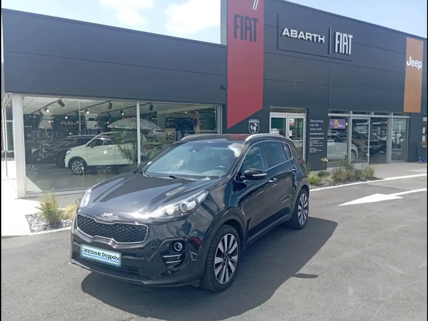 Kia Sportage 1.7 CRDi 115ch ISG Active 4x2 Noir - 1