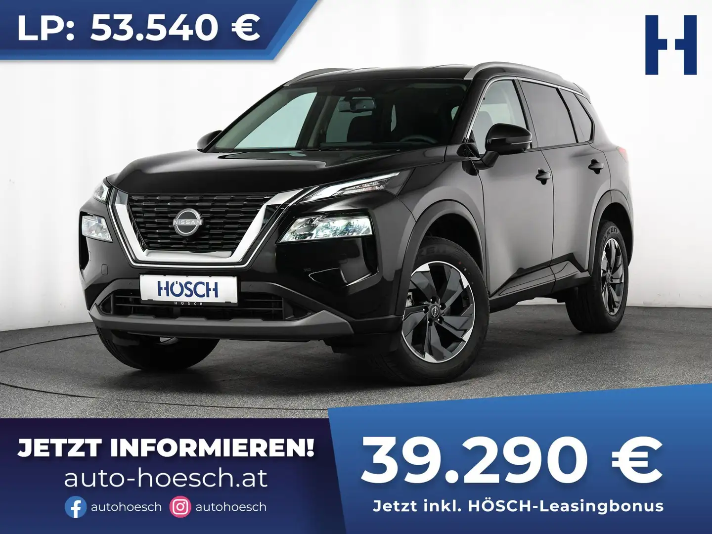 Nissan X-Trail N-Connecta Aut. 7-SITZE NEU MEGADEAL Schwarz - 1