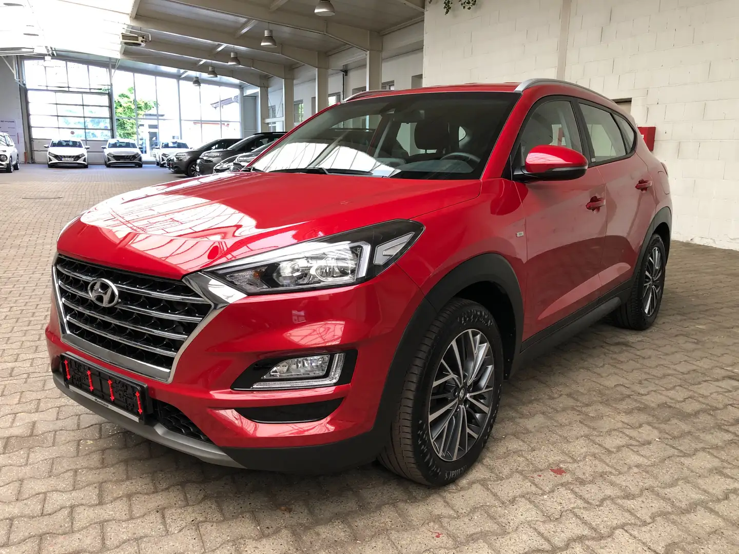Hyundai TUCSON Advantage Mild-Hybrid 2WD Rouge - 1