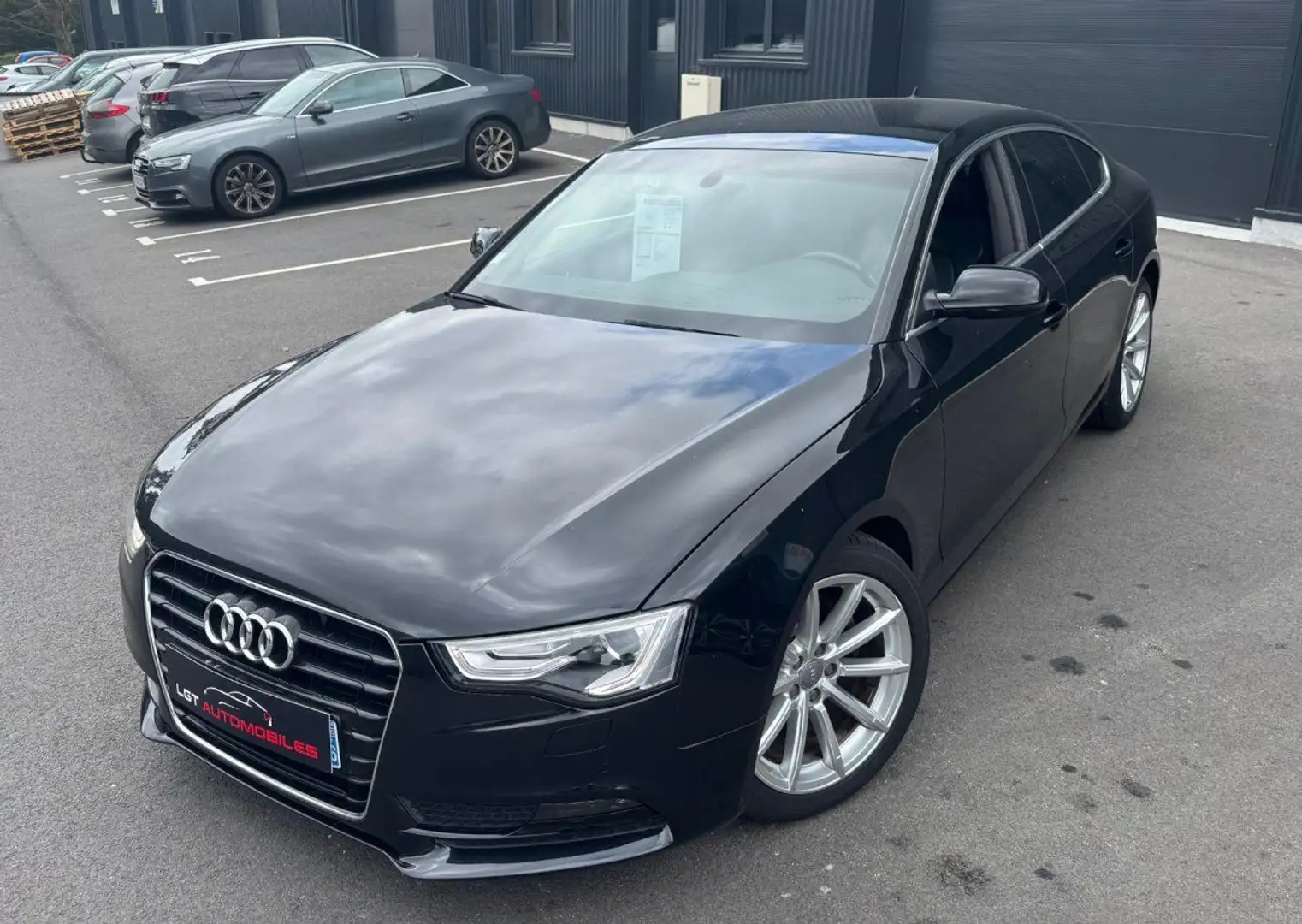 Audi A5 2.0 TDI 190ch Ambition Luxe quattro Noir - 2