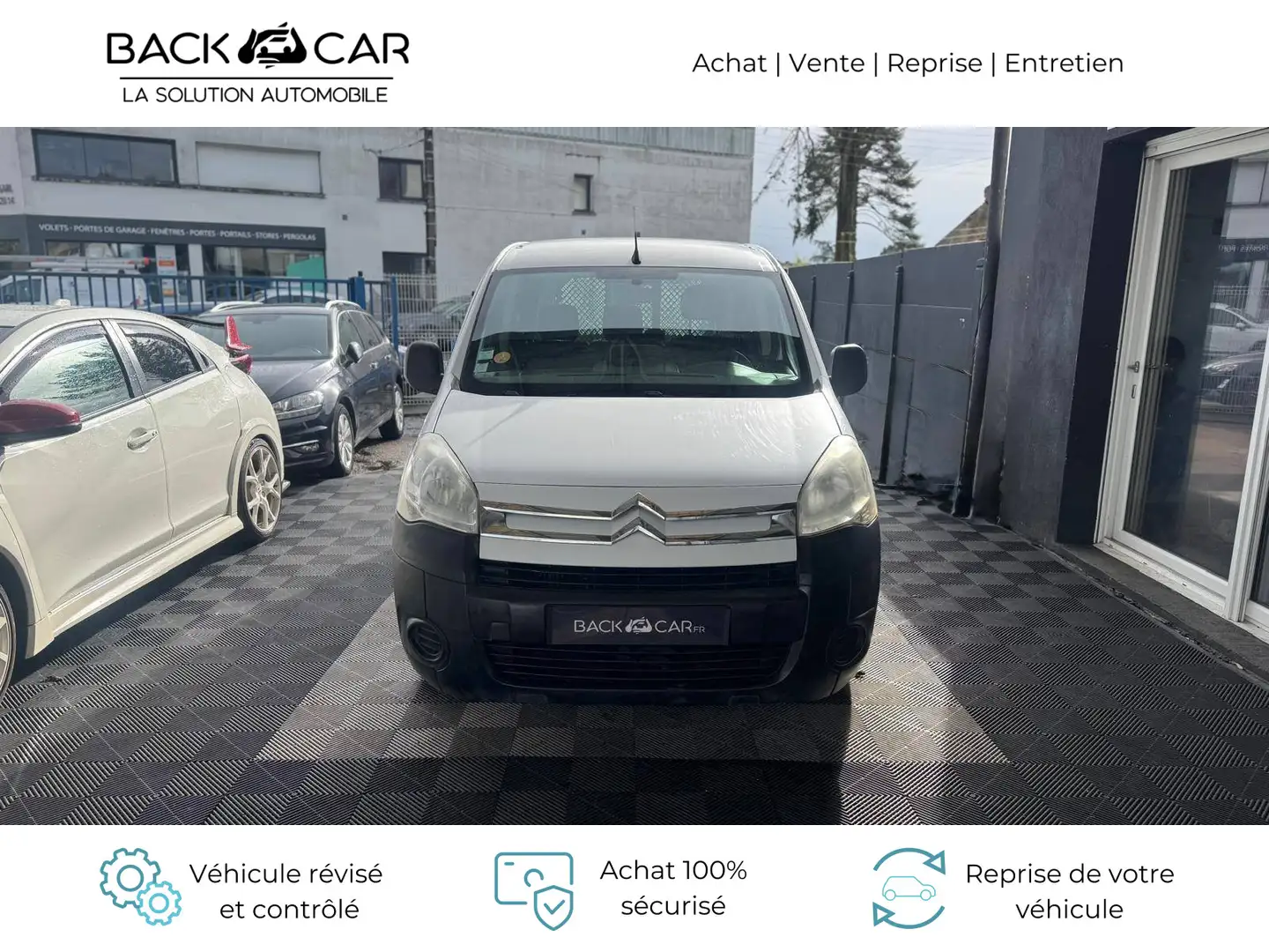 Citroen Berlingo HDi 75 COURT 625 KG BUSINESS Blanc - 2