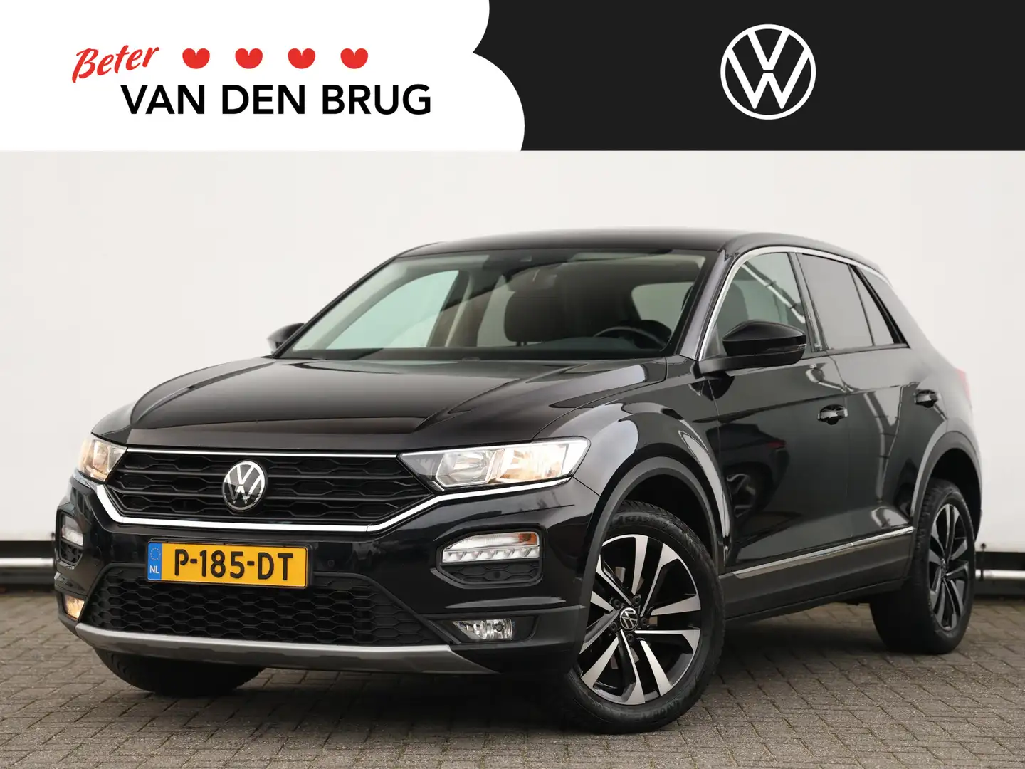 Volkswagen T-Roc 1.0 TSI Style Business 110pk | Dealer onderhouden Noir - 1