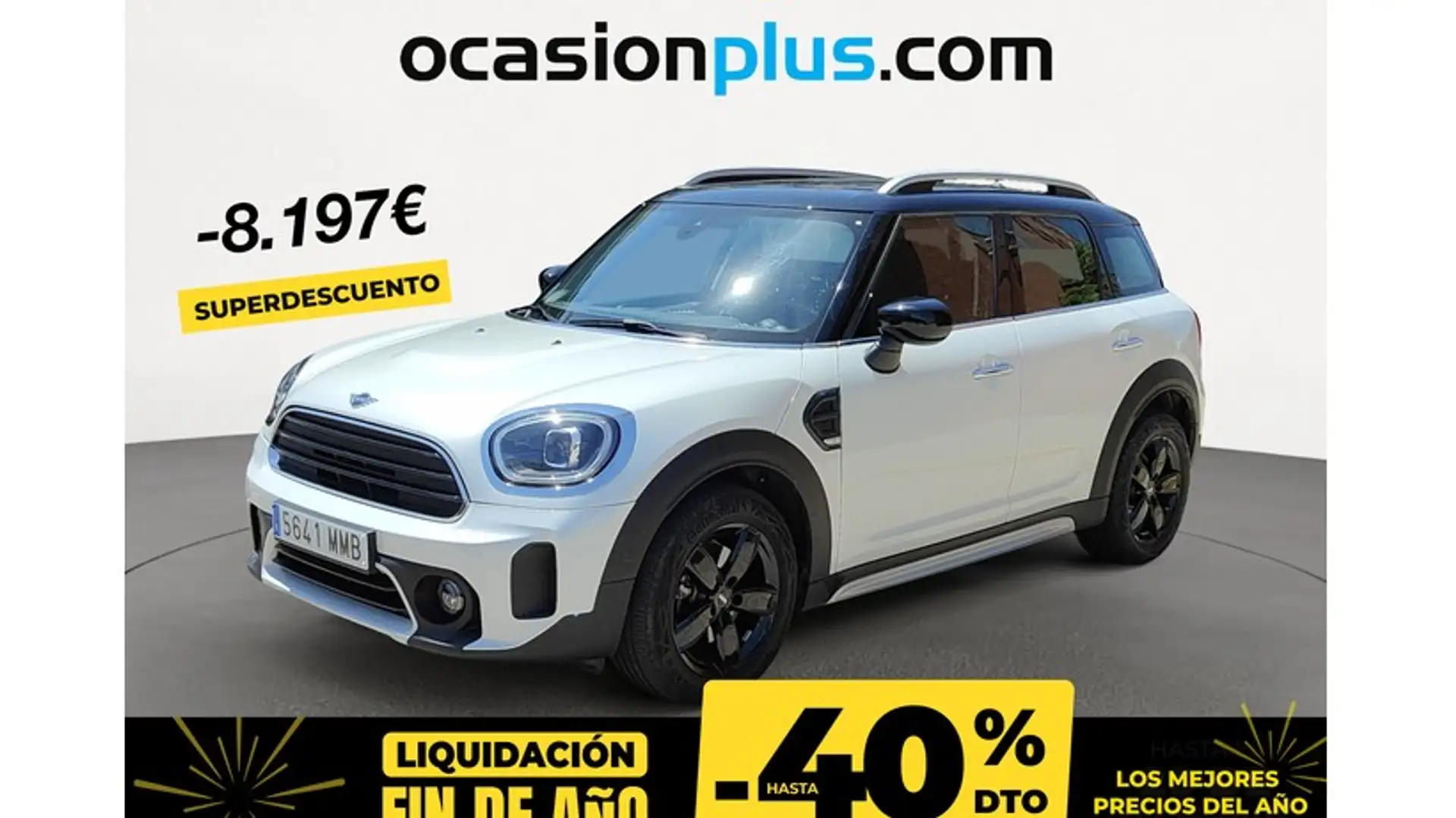 MINI Cooper Countryman D AUT. Blanco - 1