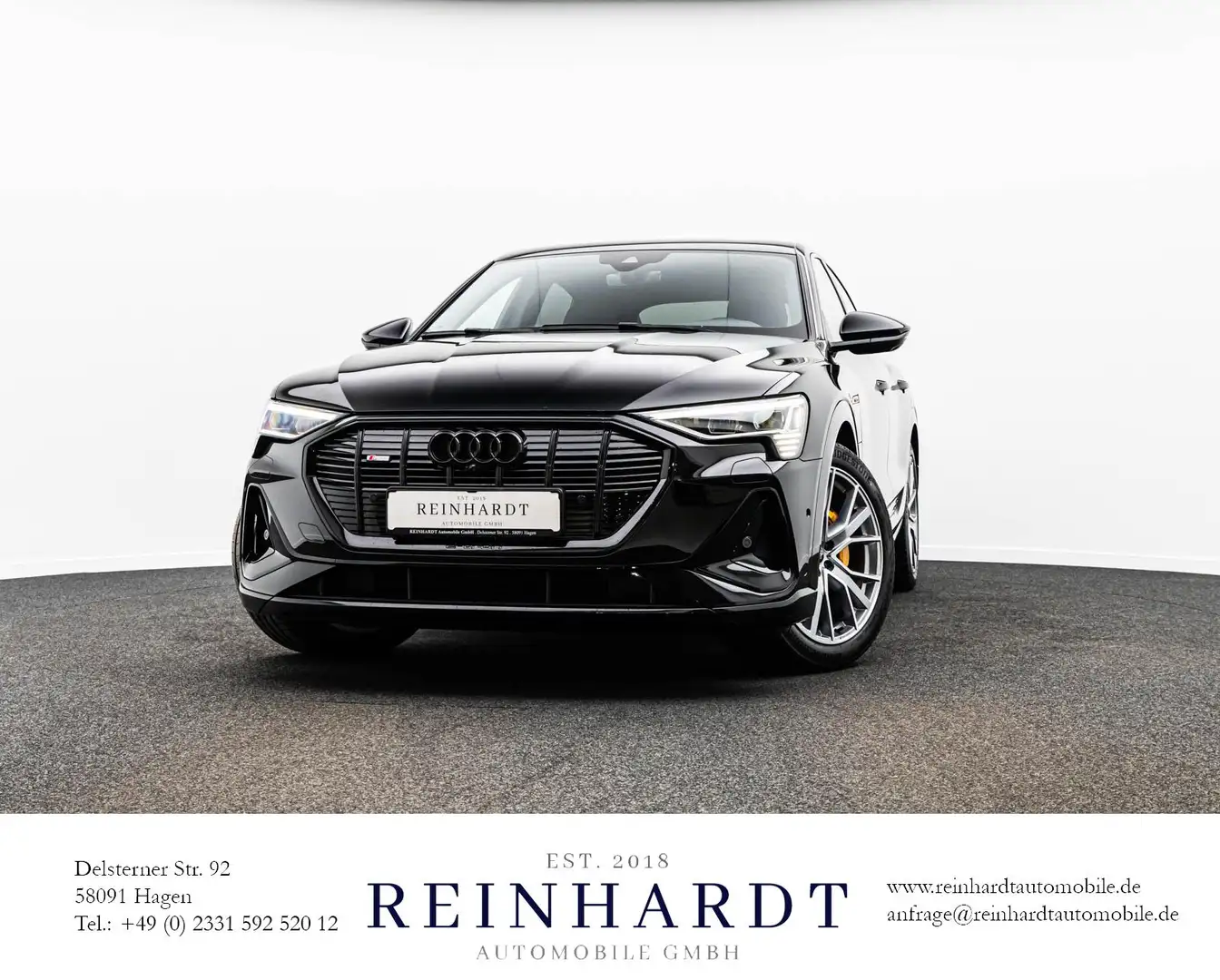 Audi e-tron SPORTBACK 55 2x S LINE BLACK ACC/PANO/360 Noir - 1