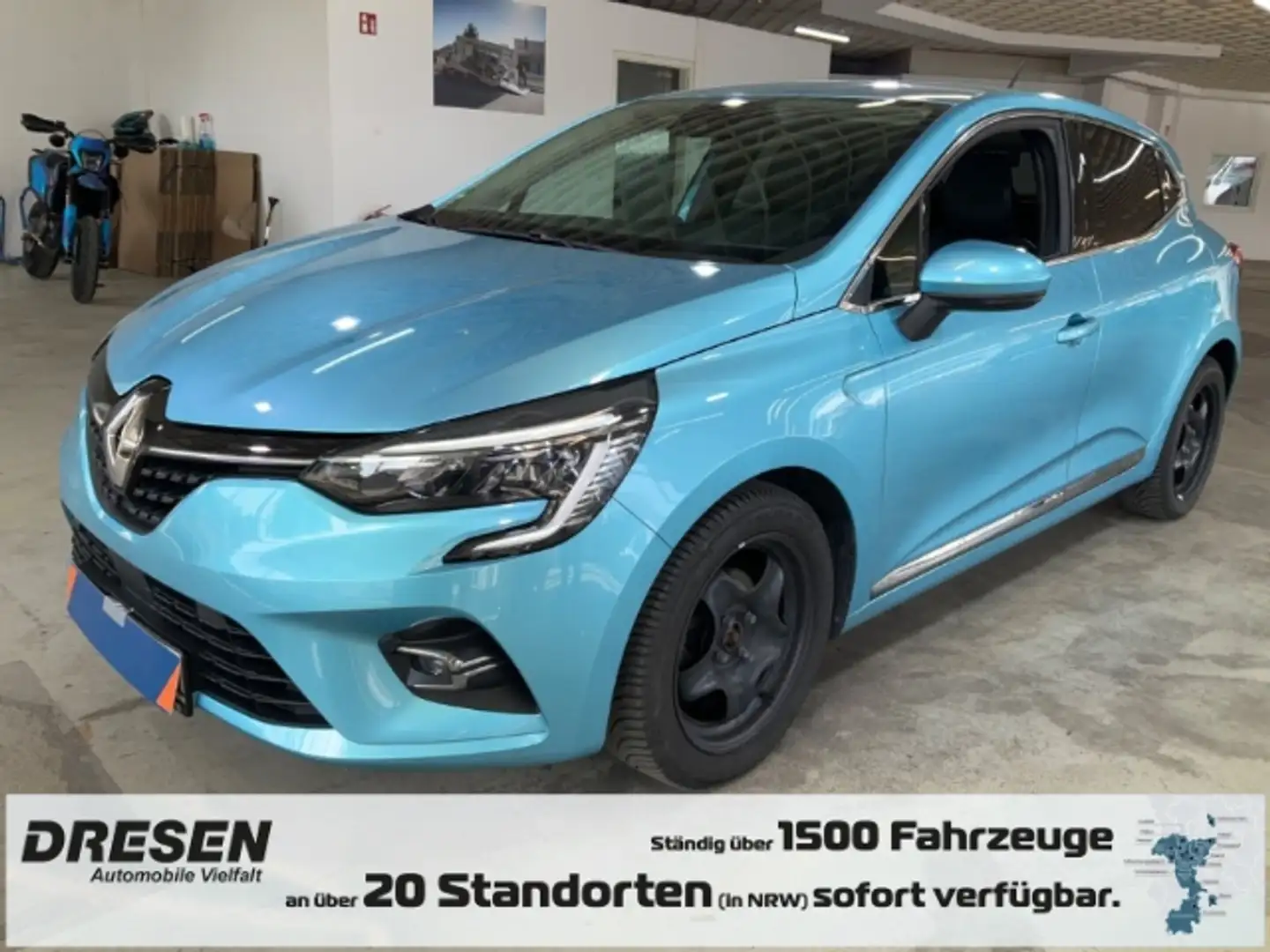 Renault Clio V Intens 1.0 Navi Digitales Cockpit LED Apple CarP Blau - 1