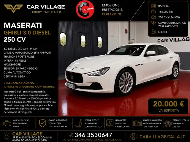 Maserati Ghibli Ghibli V6 Diesel