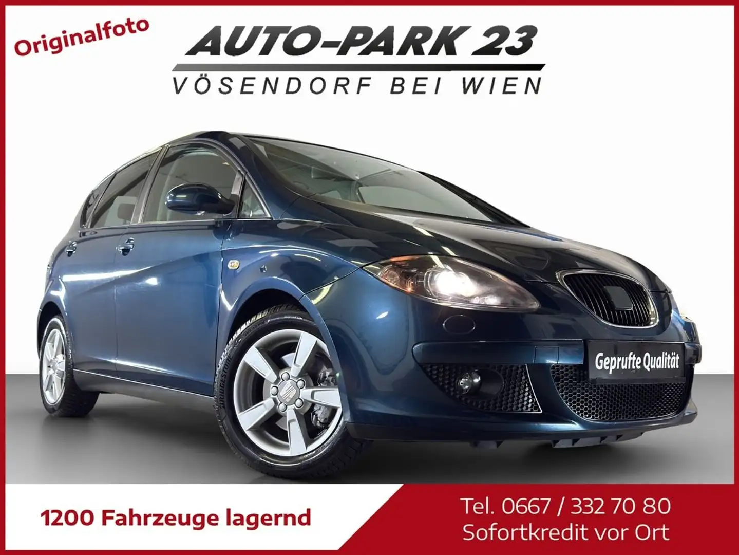 SEAT Altea Altea Stylance 1,9 TDi*XENON*PICKERL6/2027*MOD2010 Blau - 1