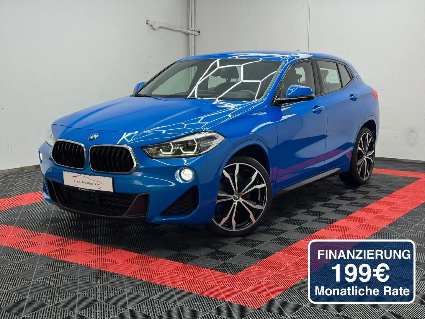 BMW X2 xDrive20d M Sport Aut. HUD R-Kamera 20 Zoll Blau - 1