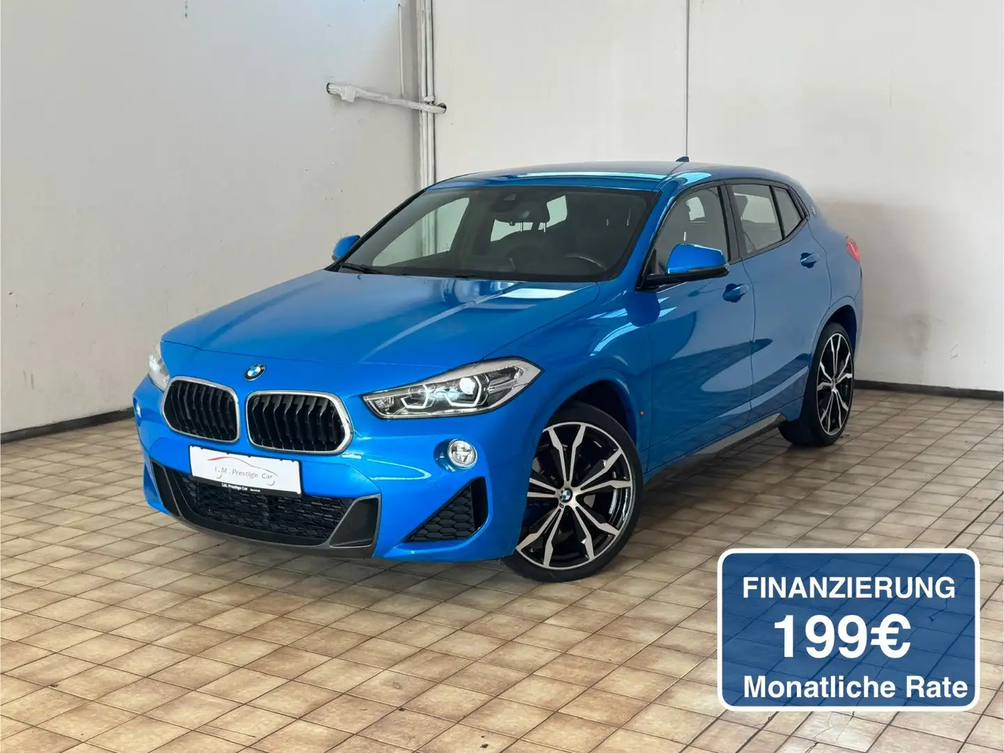 BMW X2 xDrive20d M Sport Aut. HUD R-Kamera 20 Zoll Blau - 1