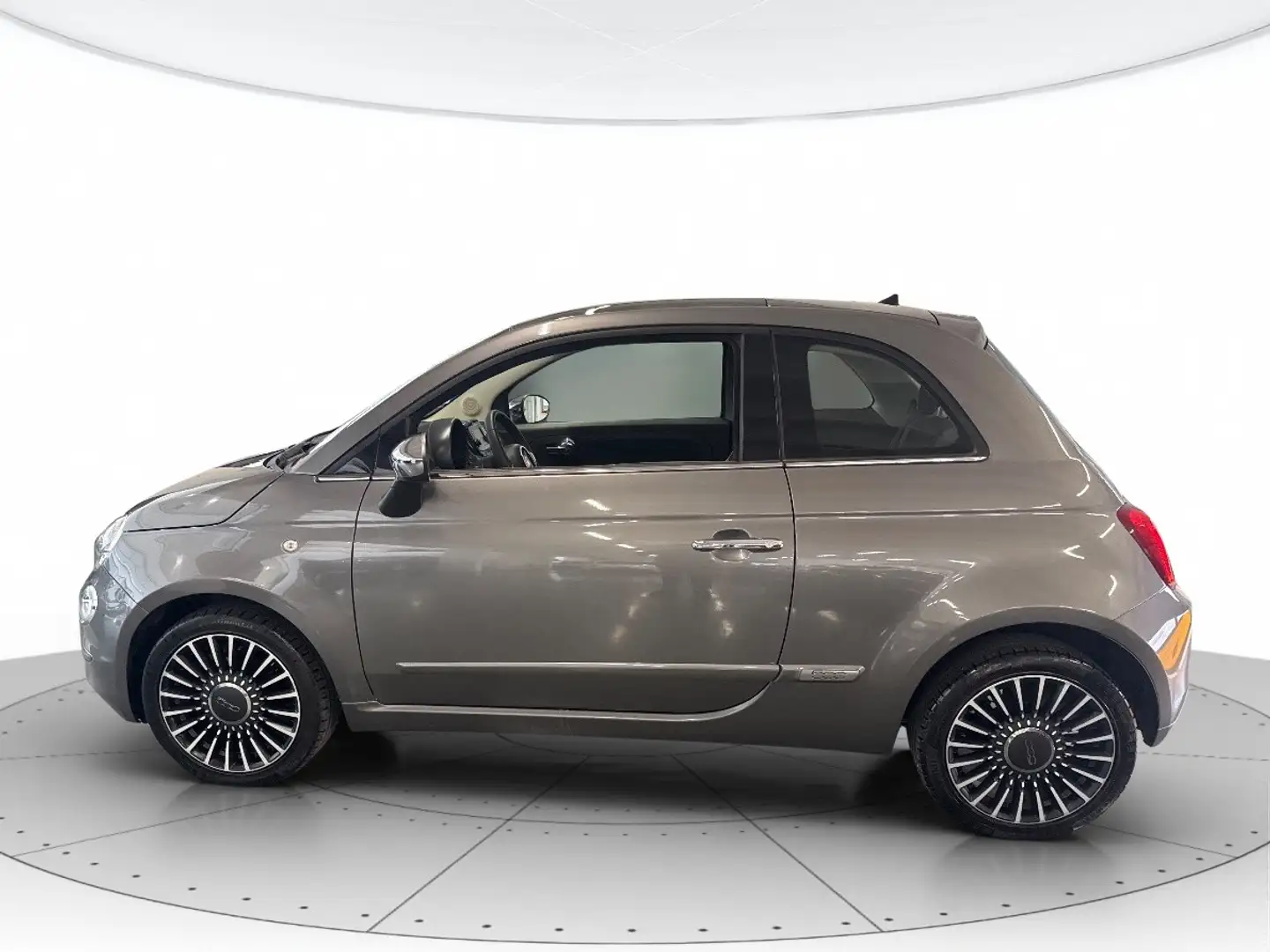 Fiat 500 1.2 Lounge 69cv Gris - 2