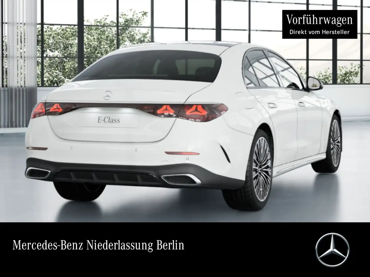 Mercedes-Benz E 200 Edition AMG-Line Fahrass 360° Pano Burmester Bianco - 1