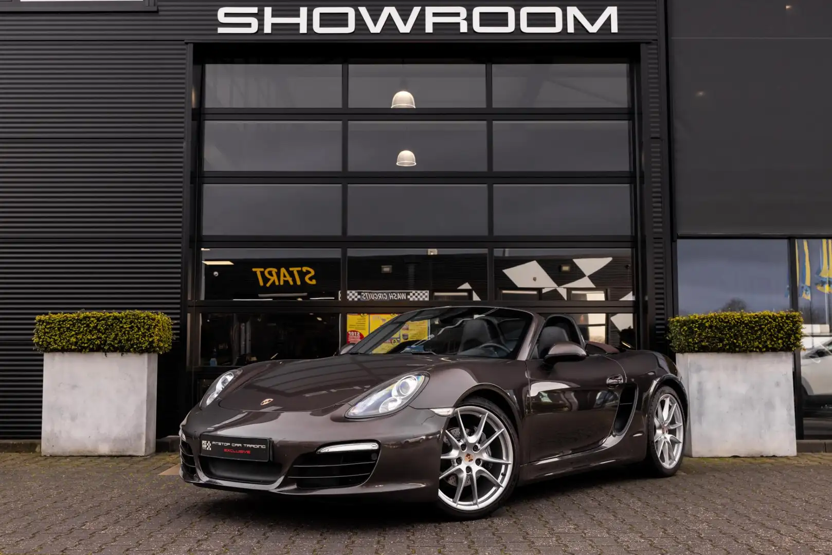 Porsche Boxster 2.7 PDK, 981, PASM, Sportstoelen 14-voudig, NL aut Marrón - 2