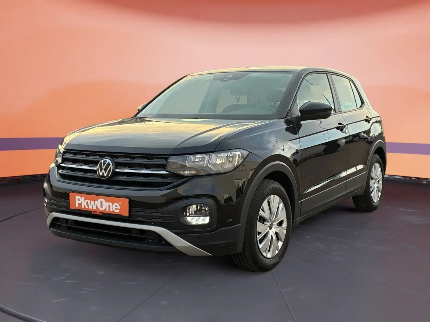 Volkswagen T-Cross 1.0 TSI *APP-CONNECT * LANE-ASSIST * KLI Schwarz - 1