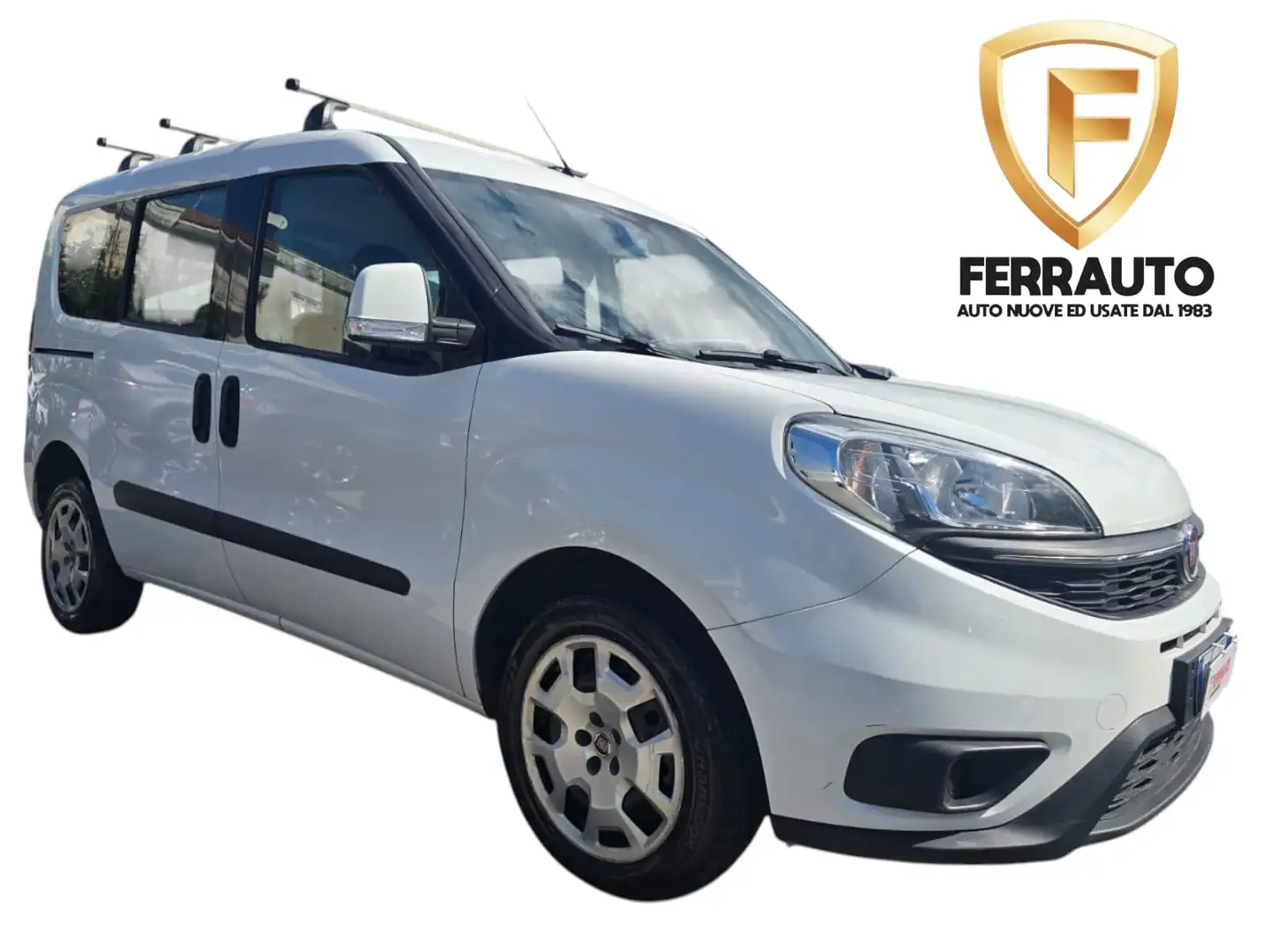Fiat Doblo 1.6MJET COMI 5 POSTI GANCIO TRAINO Bianco - 1
