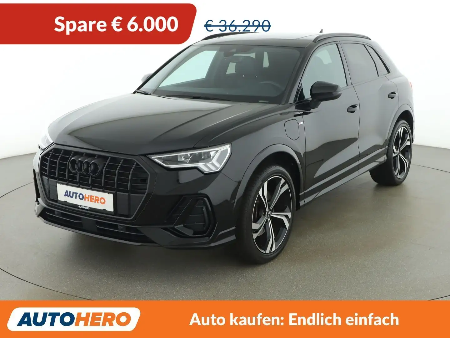 Audi Q3 45 TFSIe S line Schwarz - 1