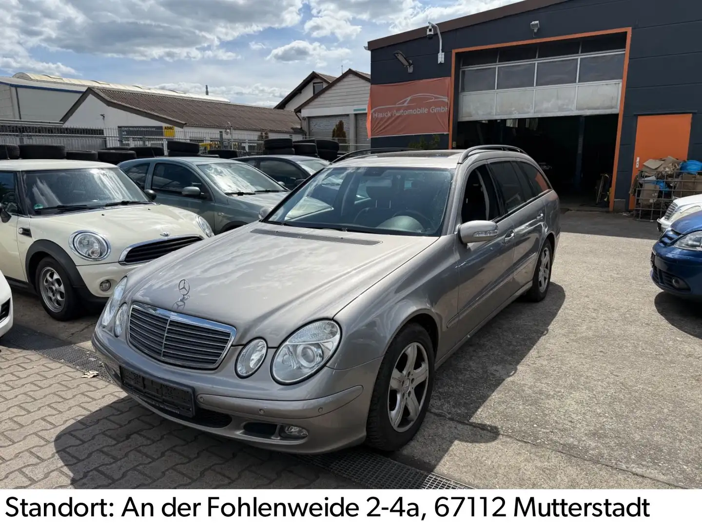 Mercedes-Benz E 220 T CDI/AHK/MFL/TÜV/SCHALTER /DIESEL Silber - 1