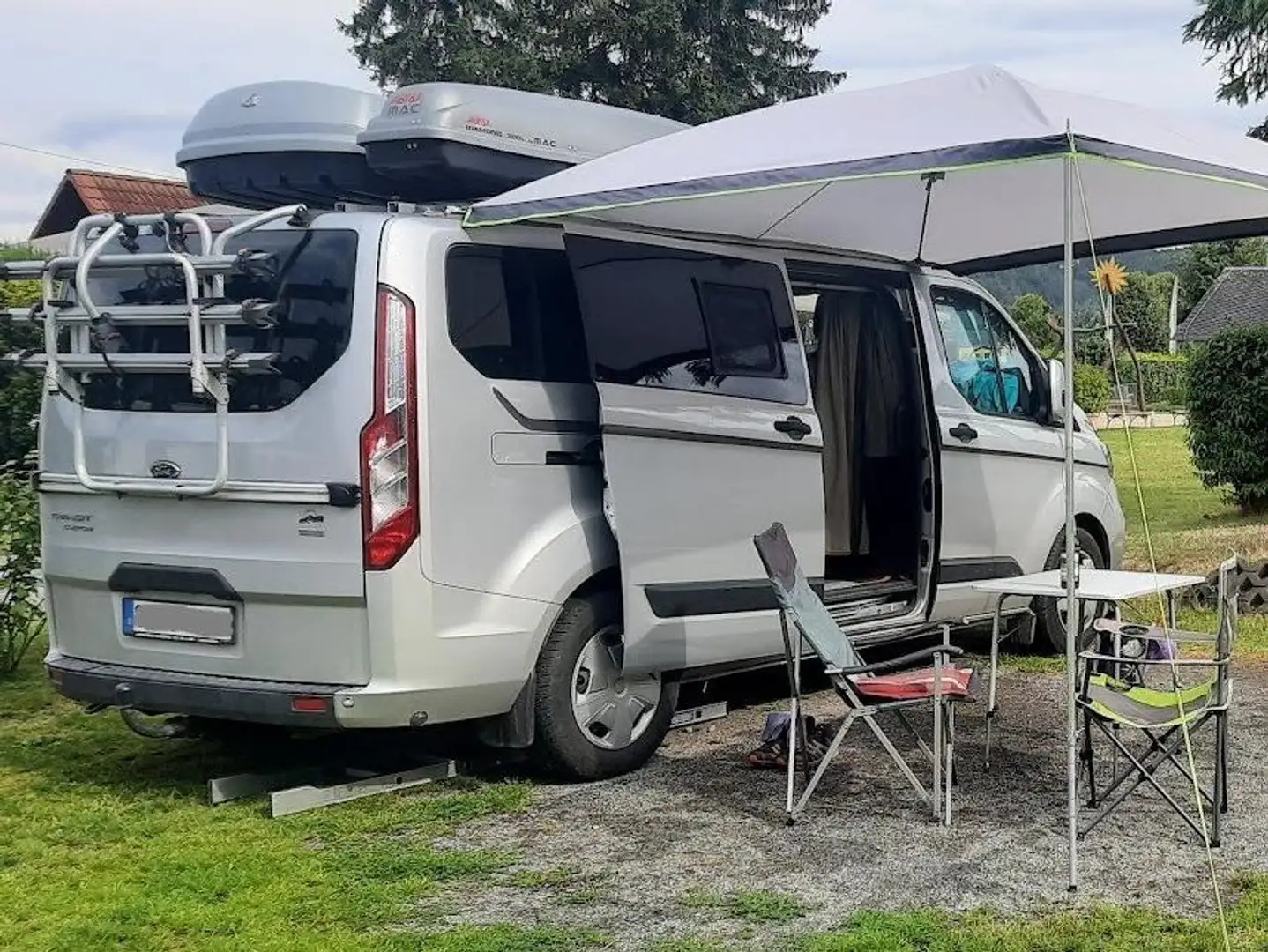 Ford Transit Bus Ford Transit Bus L2 8 Sitzer Womoausbau, A1 Garant Ezüst - 1