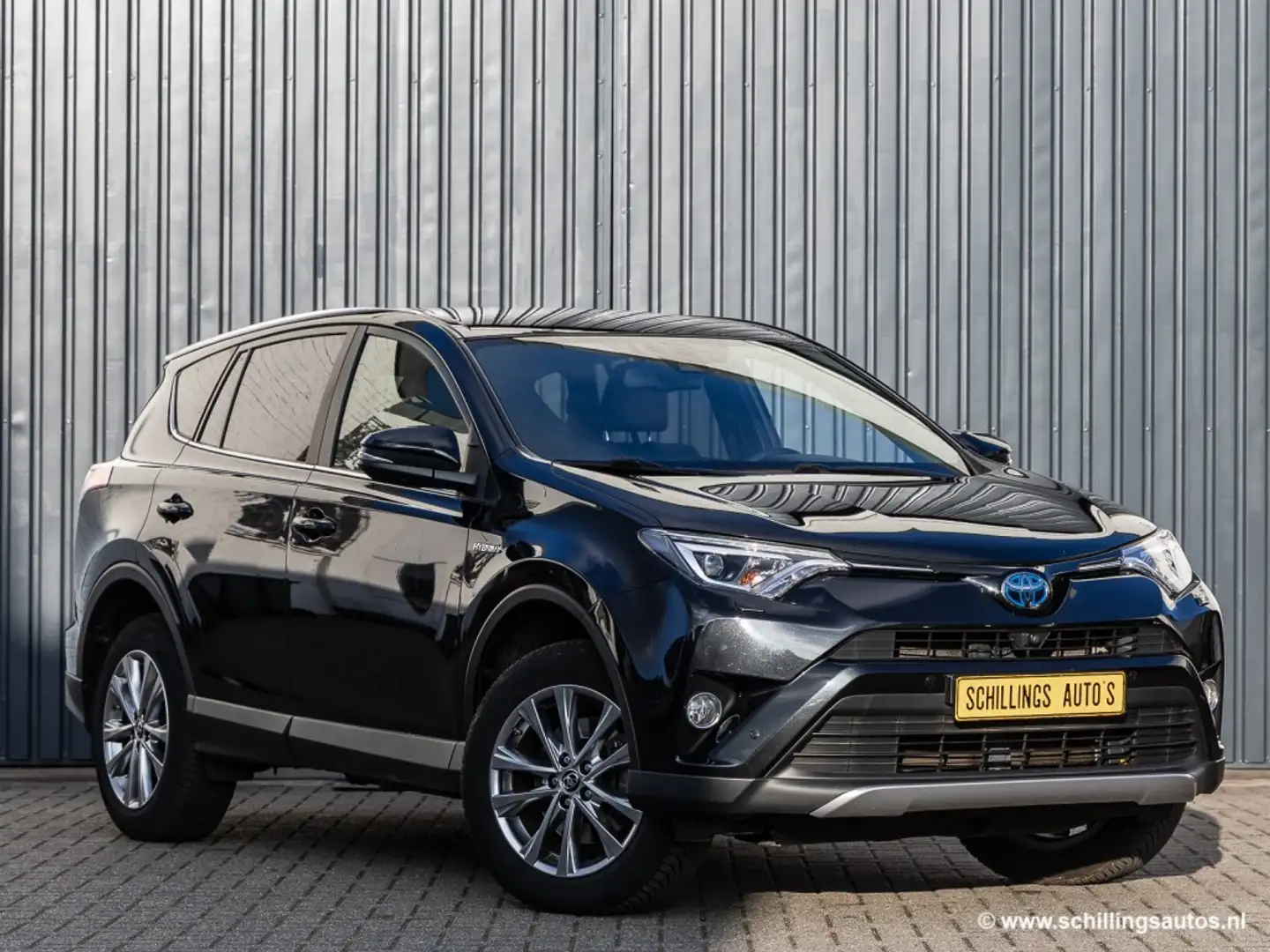 Toyota RAV 4 2.5 HYBRID AWD Leer Automaat 58.000km Camera360 Negro - 2