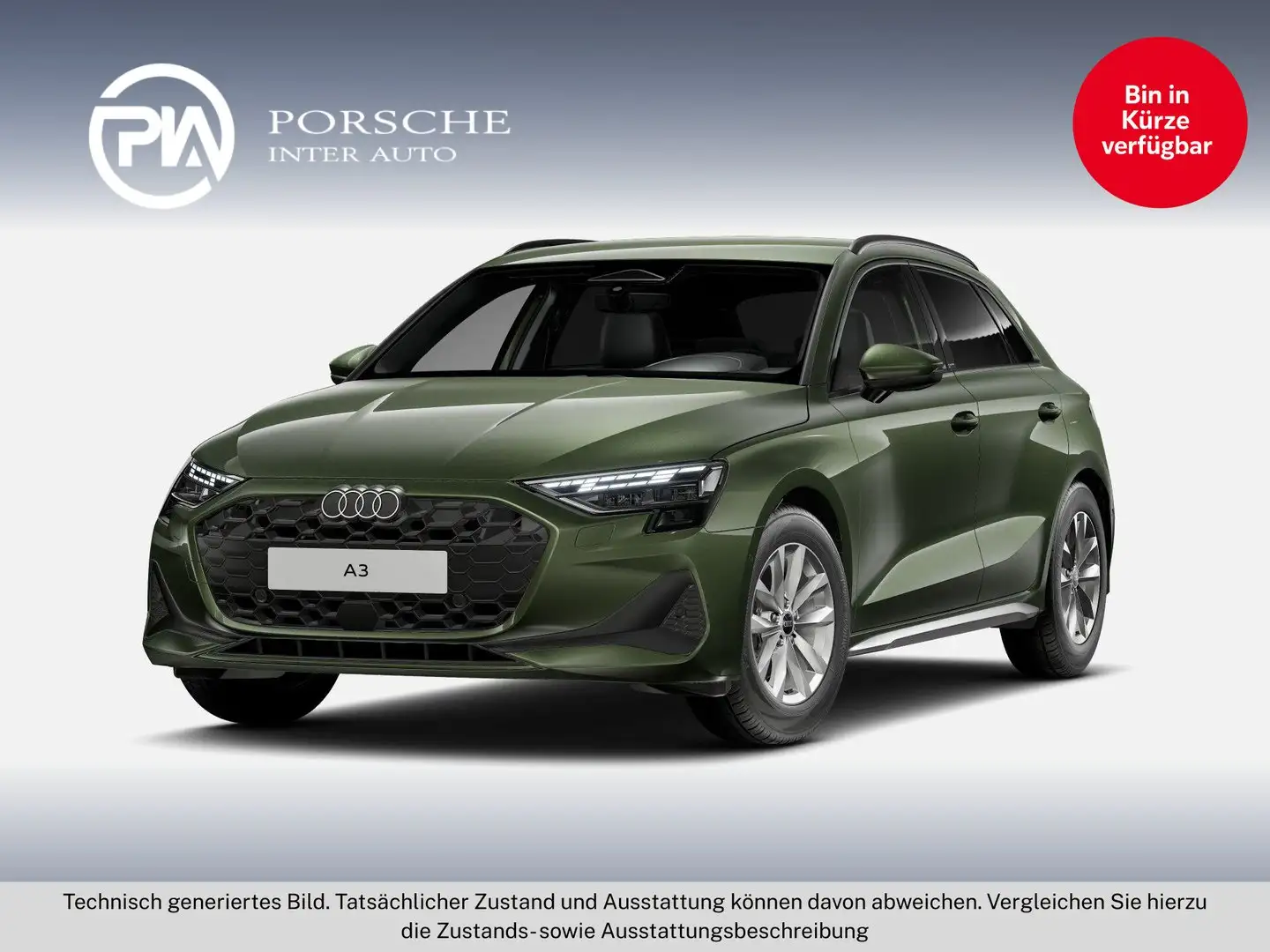 Audi A3 30 TFSI Grün - 1