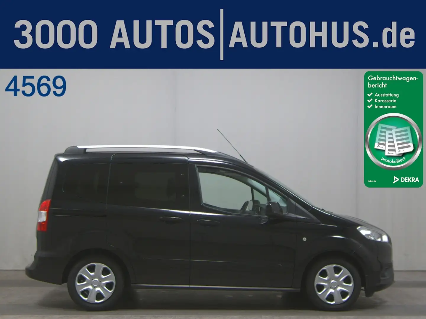 Ford Tourneo Connect 1.0 EB Titanium 5-Sitze Navi RFK Noir - 1