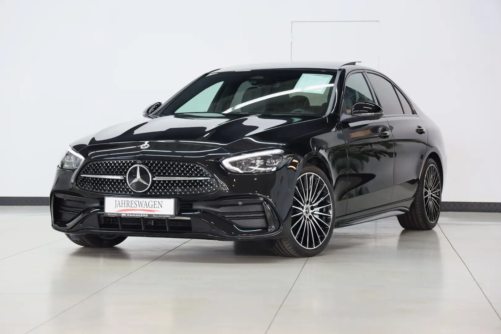 Mercedes-Benz C 300 AMG Night 19" PANORAMA Massage 360°cam Memory Negro - 1