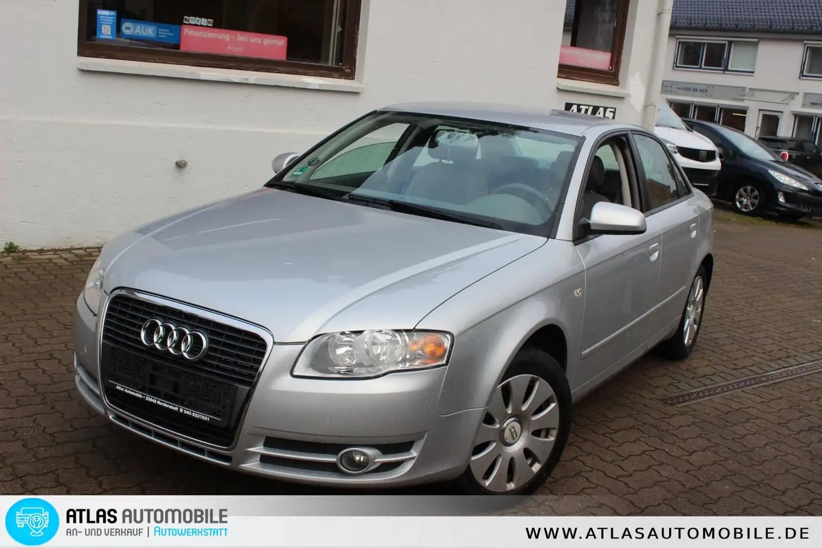 Audi A4 2.0 Multitronic 2.Hand=TOP-ZUSTAN=VOLL-SCHECK Silber - 1