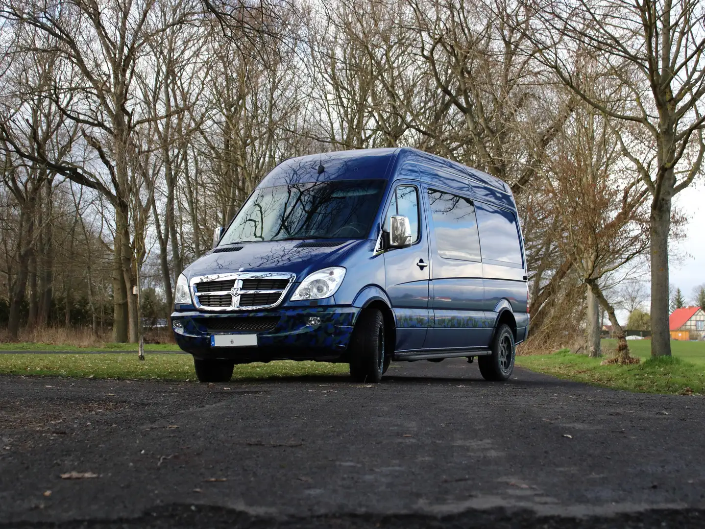 Mercedes-Benz Sprinter 319 CDI Sprinter 906.642 7GTronic Blau - 1