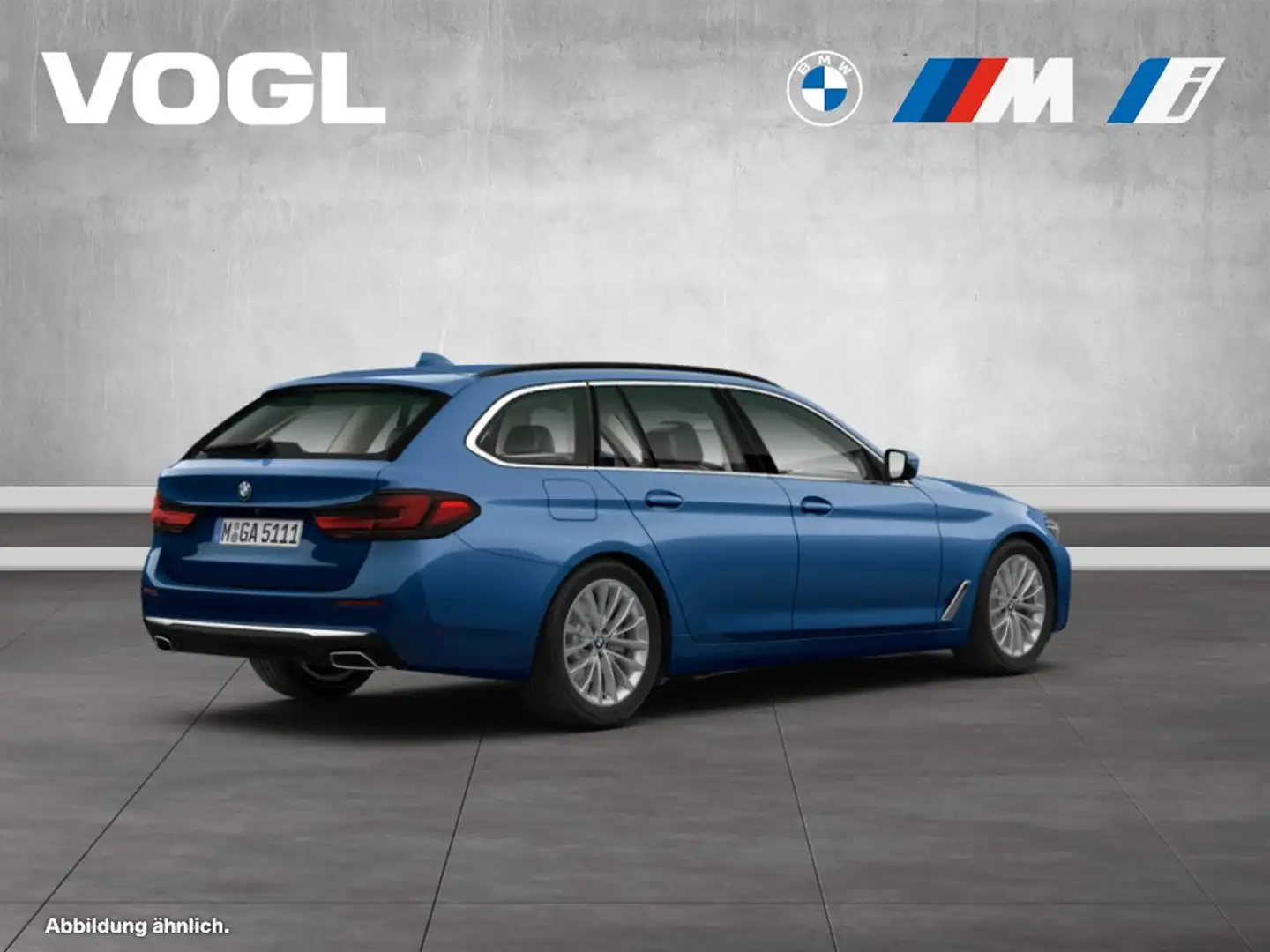 BMW 530 d xDrive Touring Head-Up SHZ Blau - 2