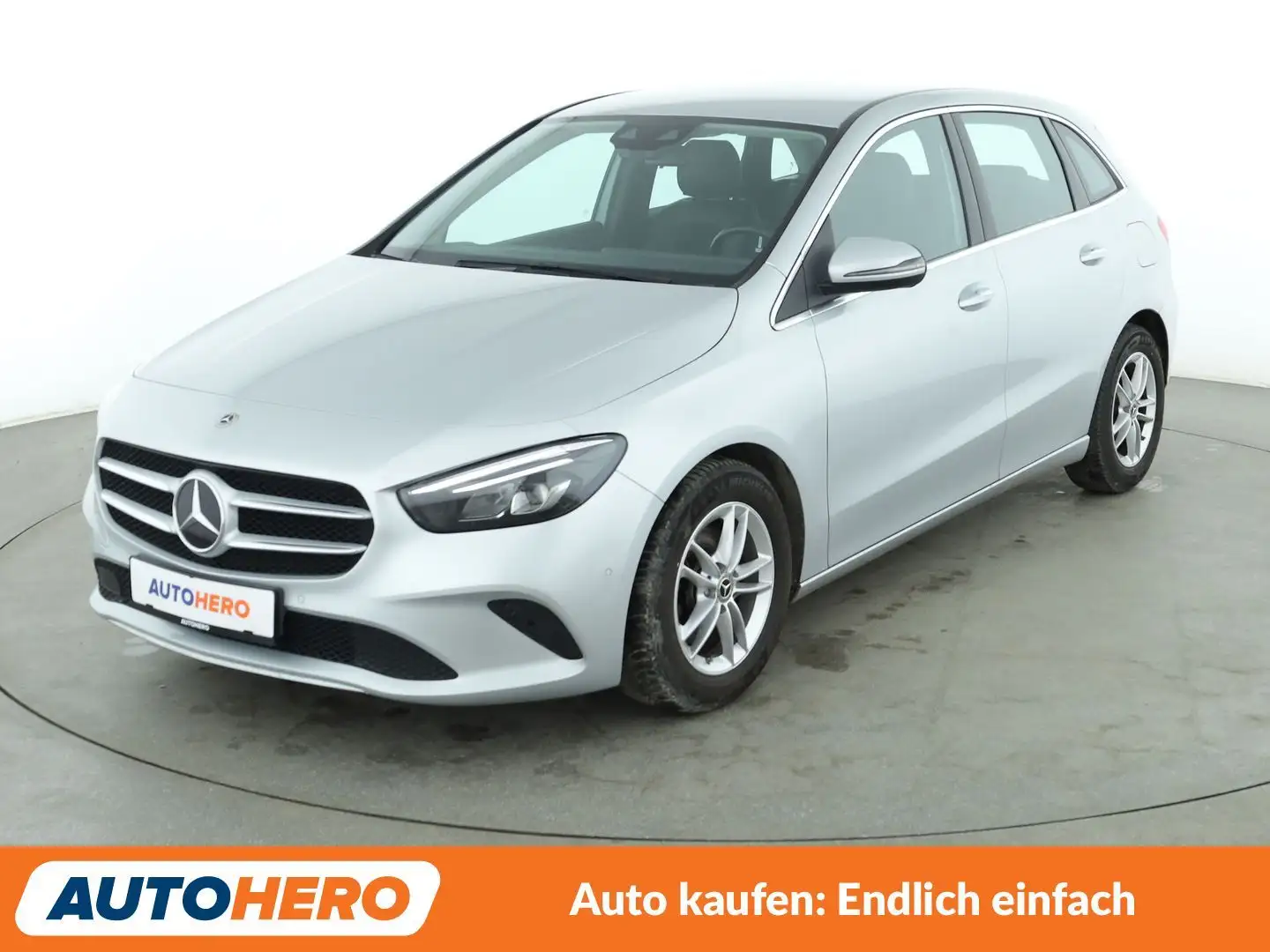 Mercedes-Benz B 200 B 200 d Progressive Aut.*NAVI*LED*TEMPO*PDC*SHZ* Silber - 1