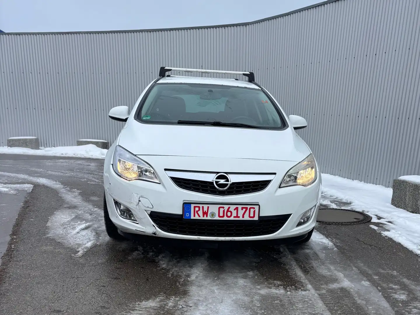 Opel Astra Selection Weiß - 2