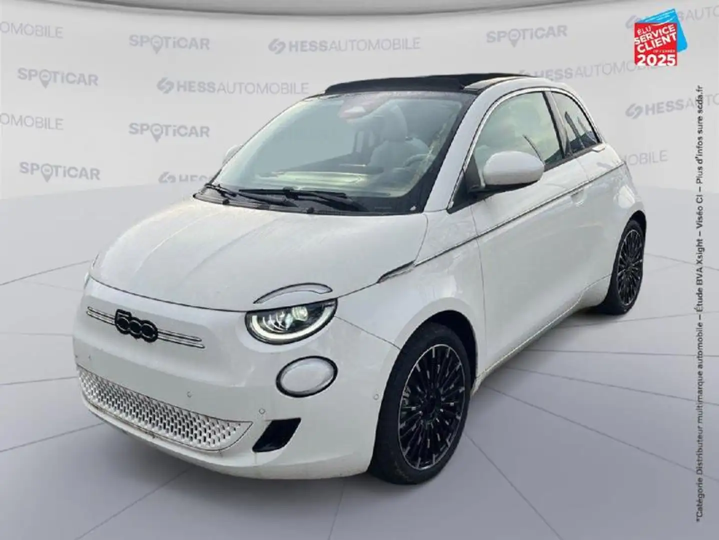 Fiat 500C e 118ch La Prima Blanc - 1
