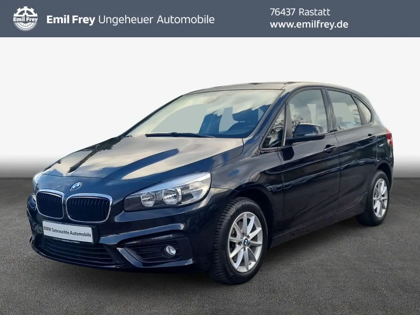 BMW 218 218i Active Tourer Advantage Schwarz - 1