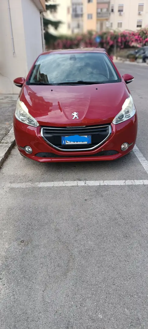 Peugeot 208 208 I 2012 5p 1.2 puretech Allure E6 Rosso - 2