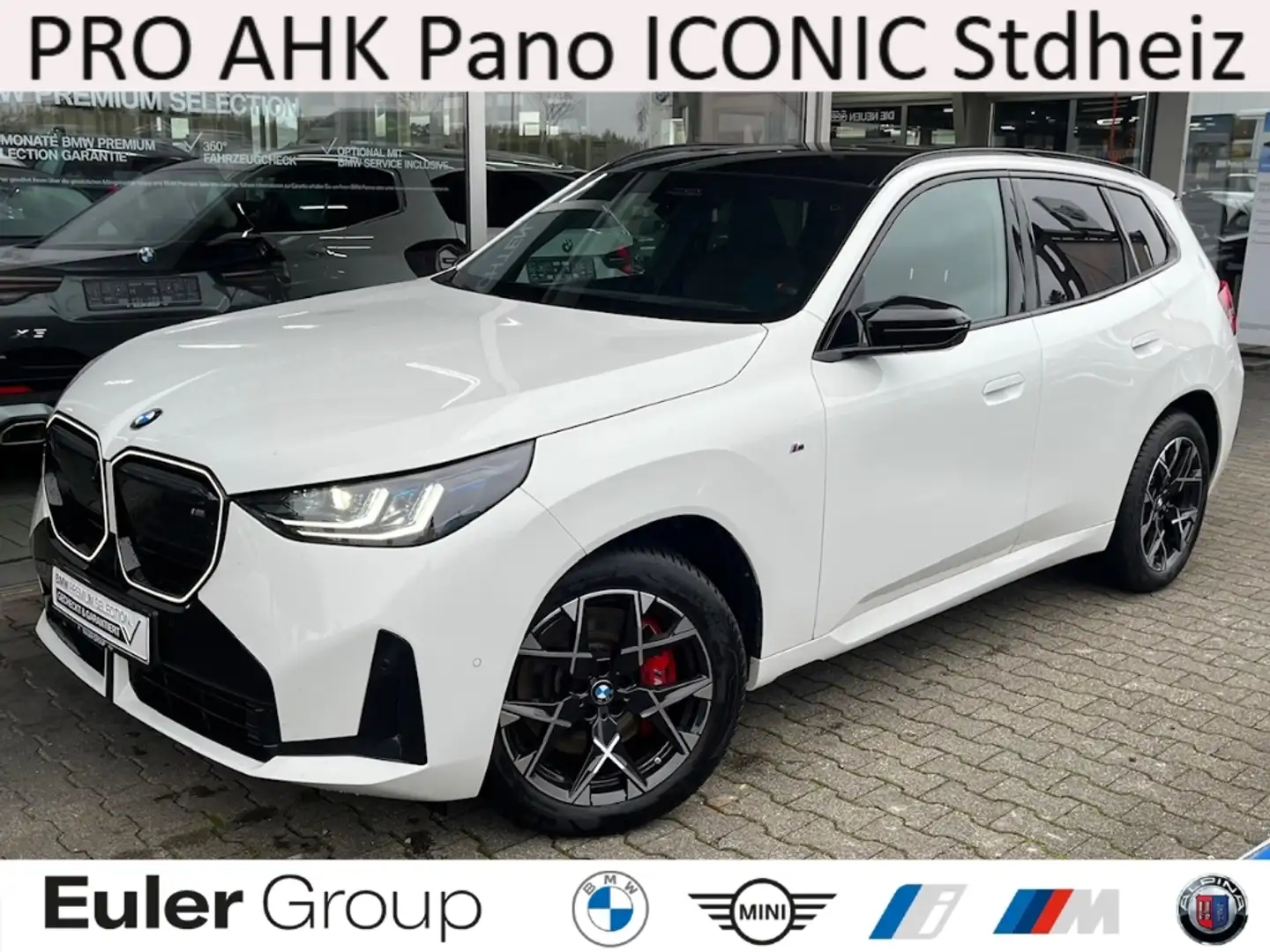 BMW X3 M Sport PRO AHK Pano ICONIC Stdheiz Pa/DaProf H/K Weiß - 1