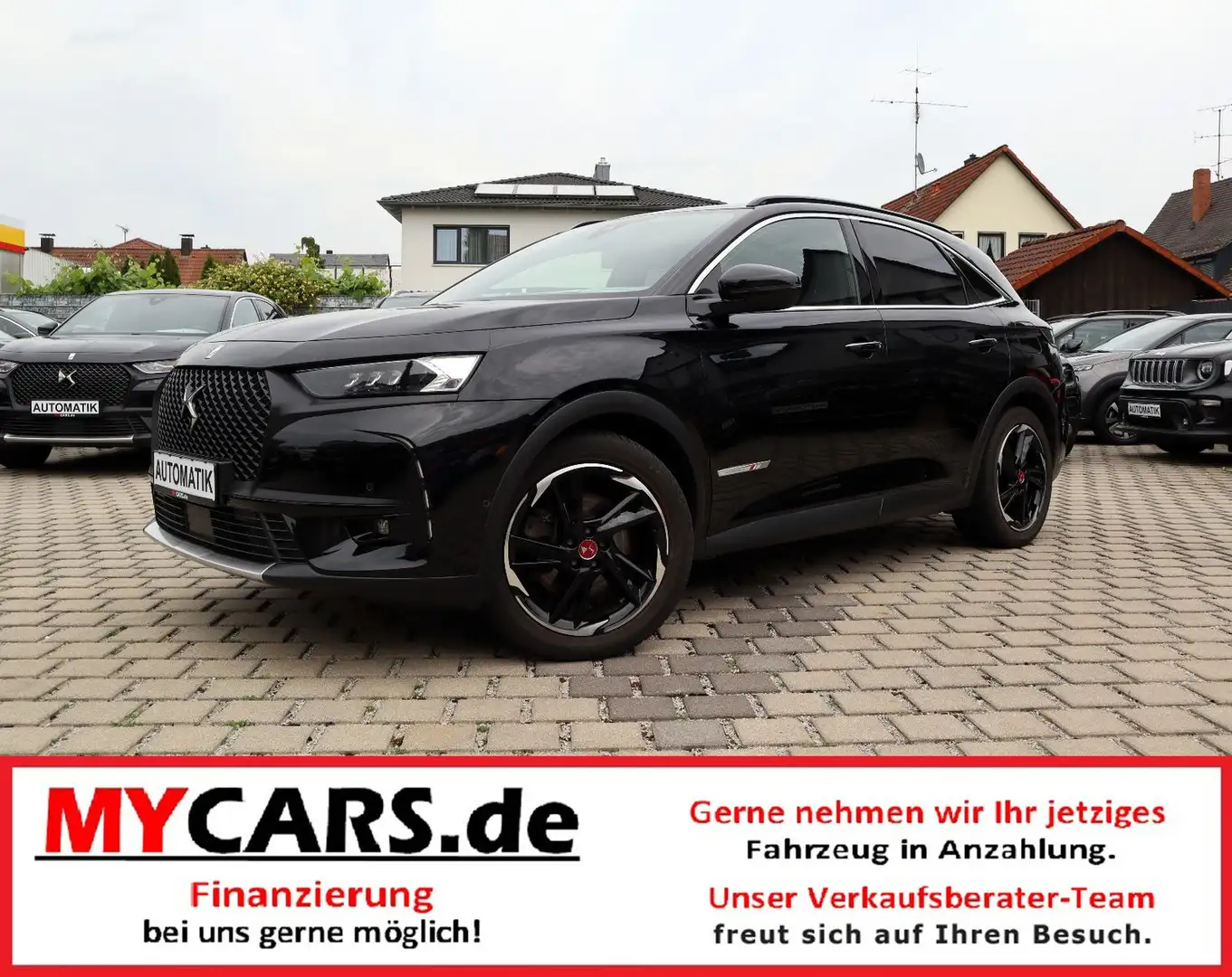 DS Automobiles DS 7 Crossback E-Tense 4x4 Perform. Line+Panodach Siyah - 1