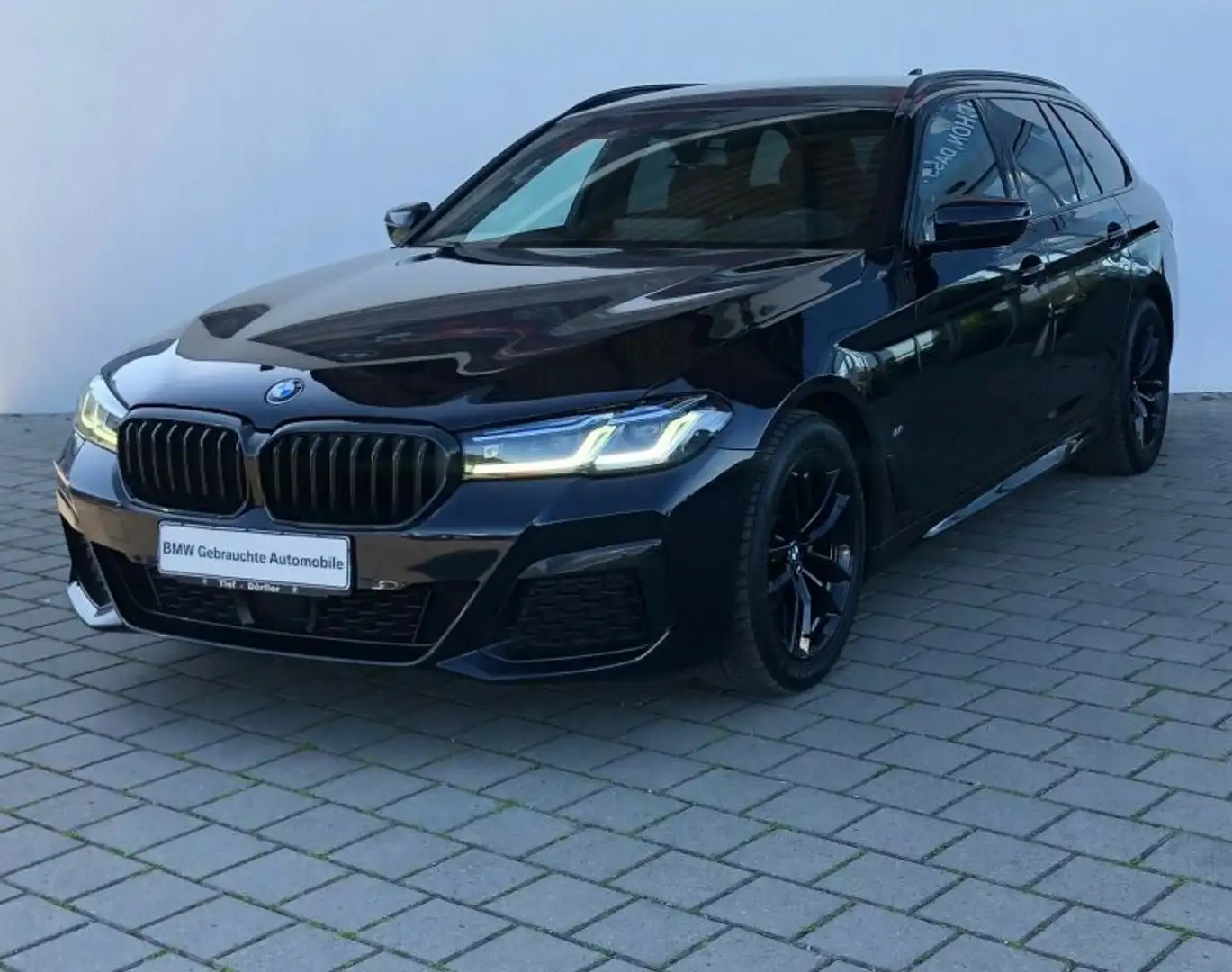BMW 520 d SAG M Sport AHK/LASER/HUD/4xAC/CAM/PRIVACY Nero - 2