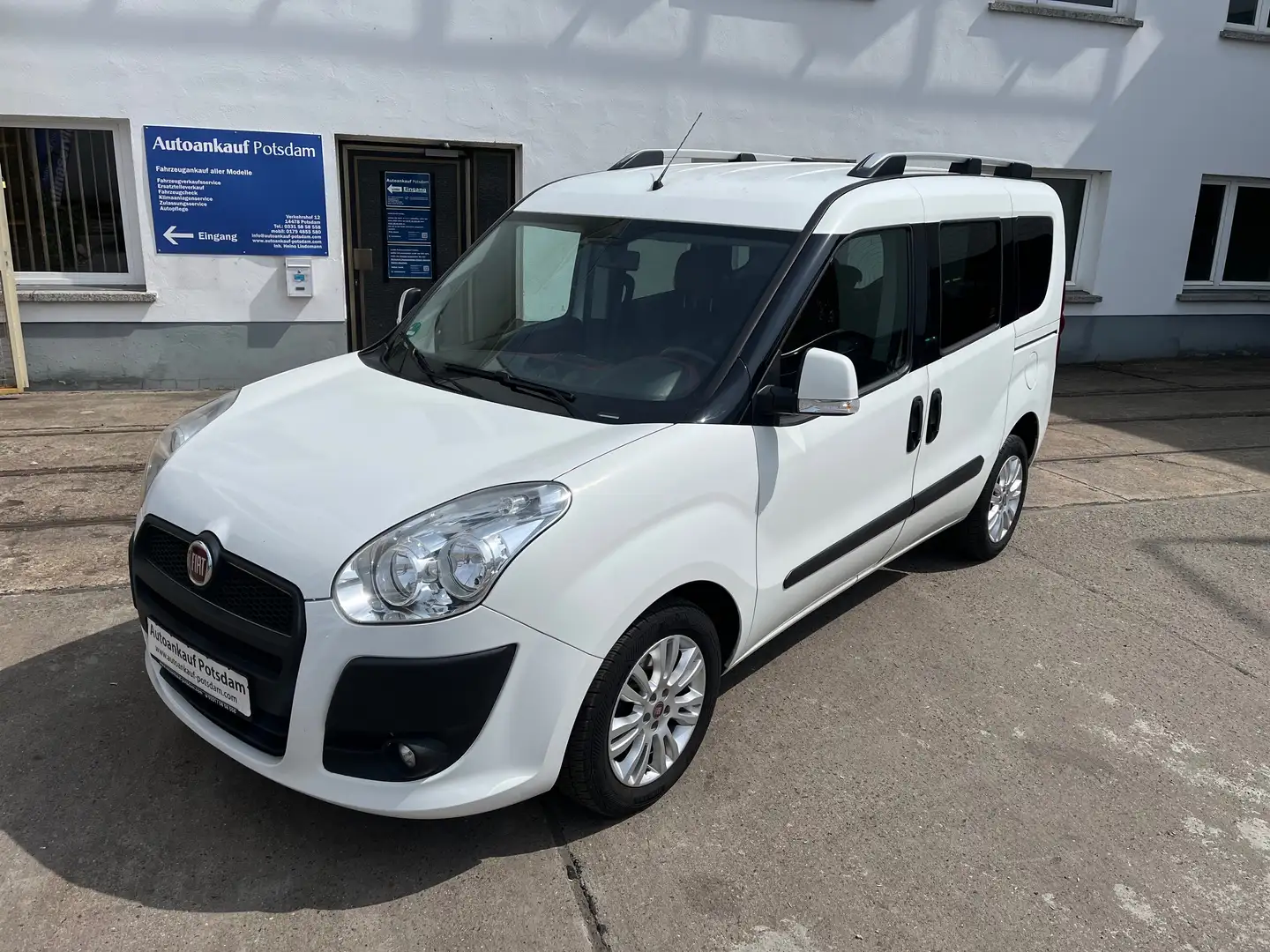 Fiat Doblo My Doblo, Tempomat, Klimaaut., Sitzh.,PDC, TÜV Blanco - 1