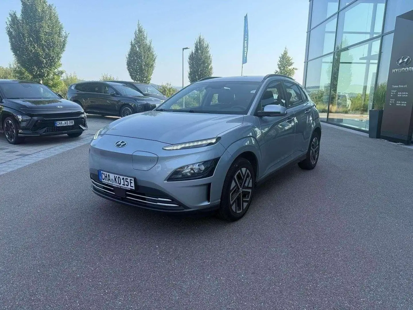 Hyundai KONA Select Elektro 2WD 39,2 KWH Argent - 1