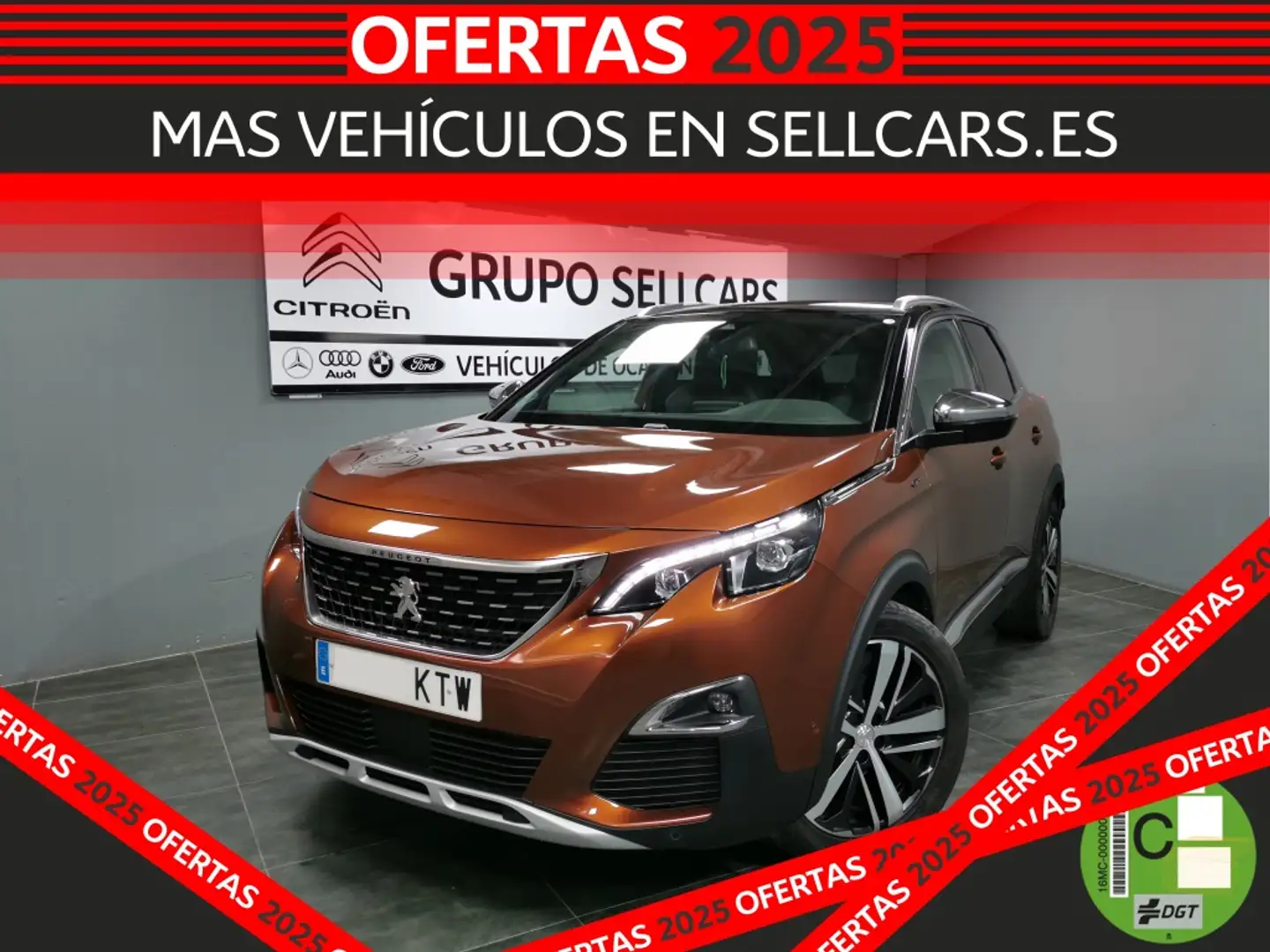 Peugeot 3008 2.0BlueHDi GT S&S EAT8 180 Brown - 1