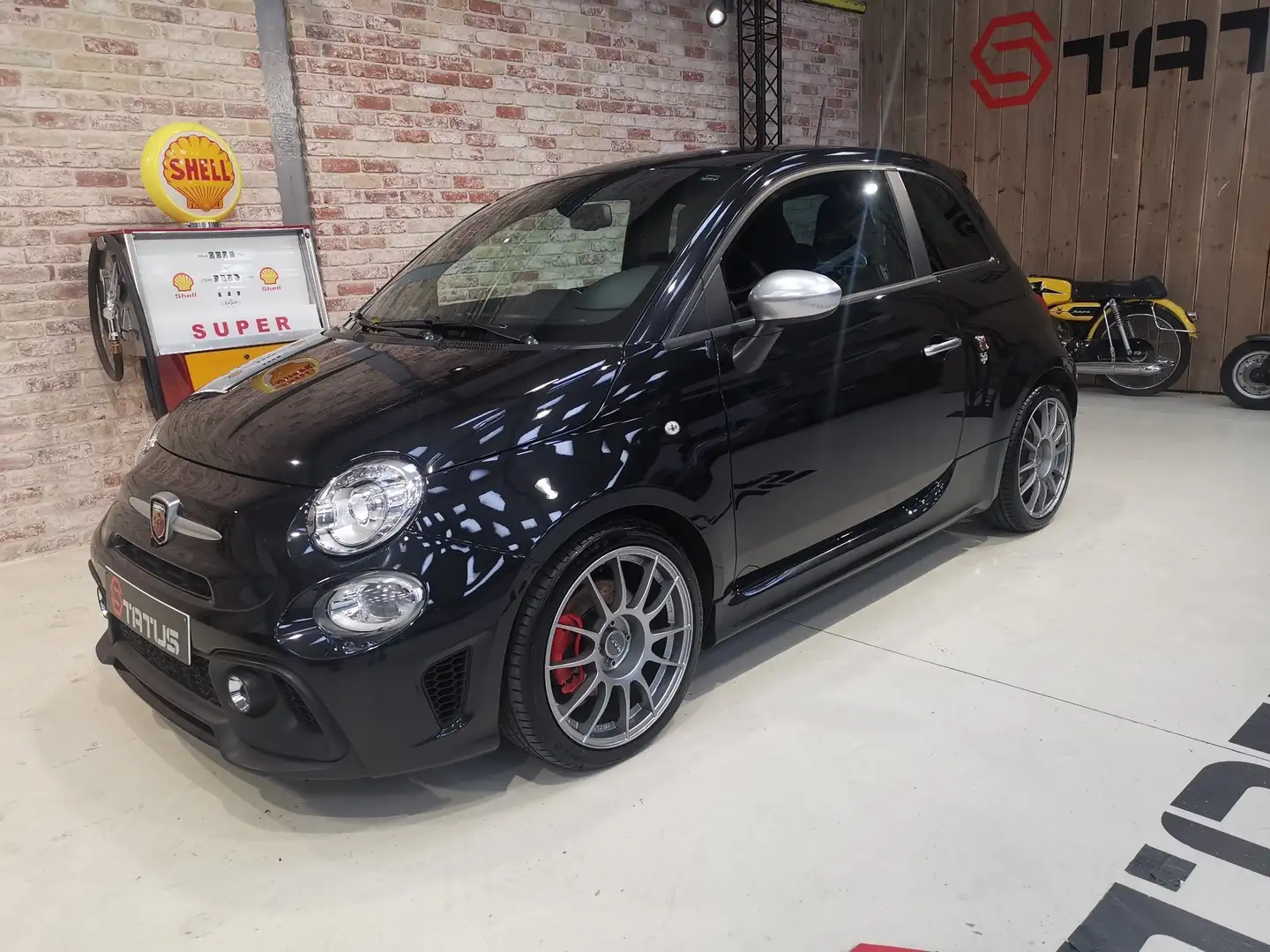 Abarth 595 Turismo O. Z. AUTOMAAT. BEATS . TOPSTAAT Fekete - 1