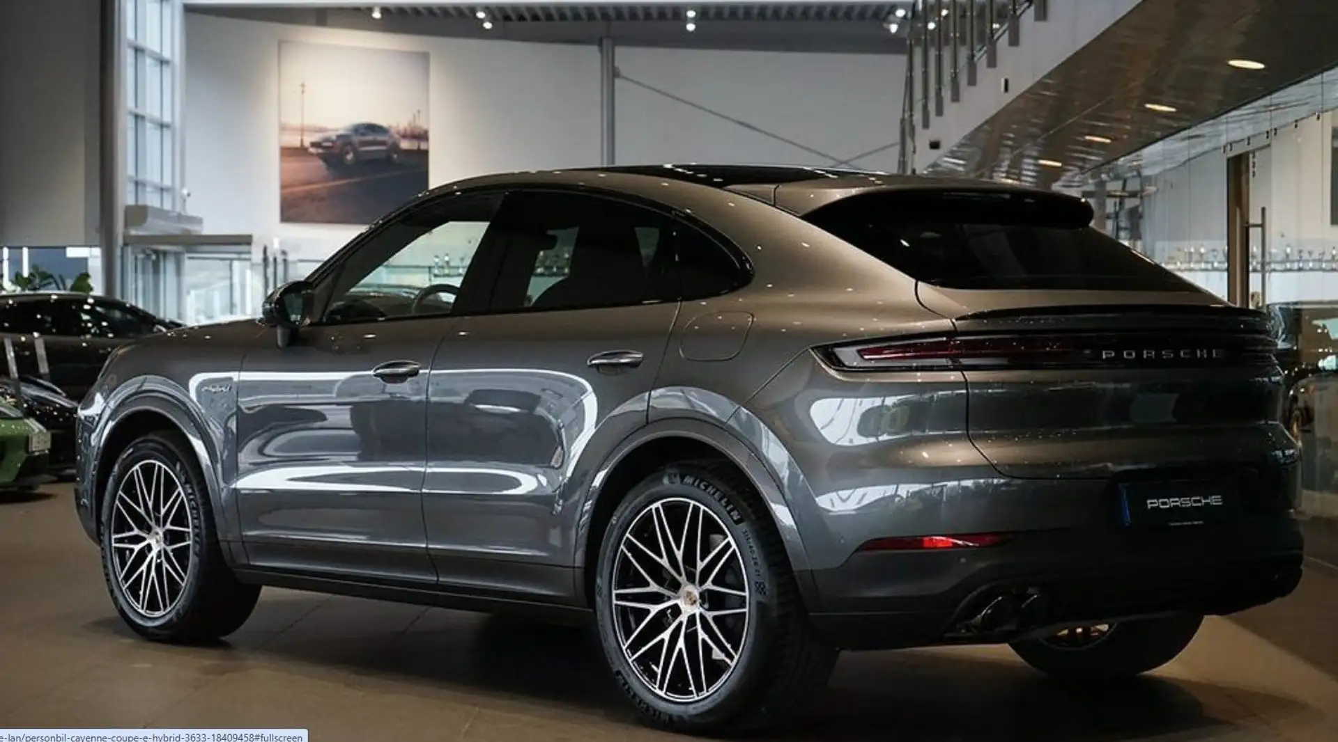 Porsche Cayenne Coupé 1.832€ P/M Renting voor professionelen Grigio - 2