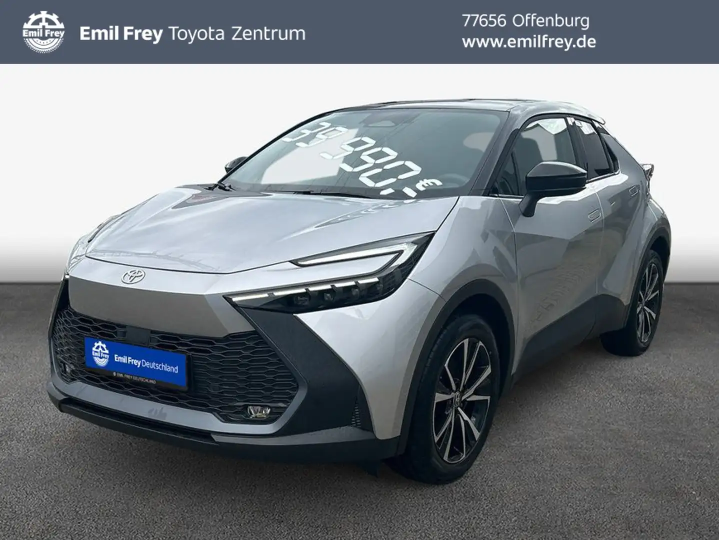 Toyota C-HR 2.0 Plug-in-Hybrid Team Deutschland *Technik Silber - 1