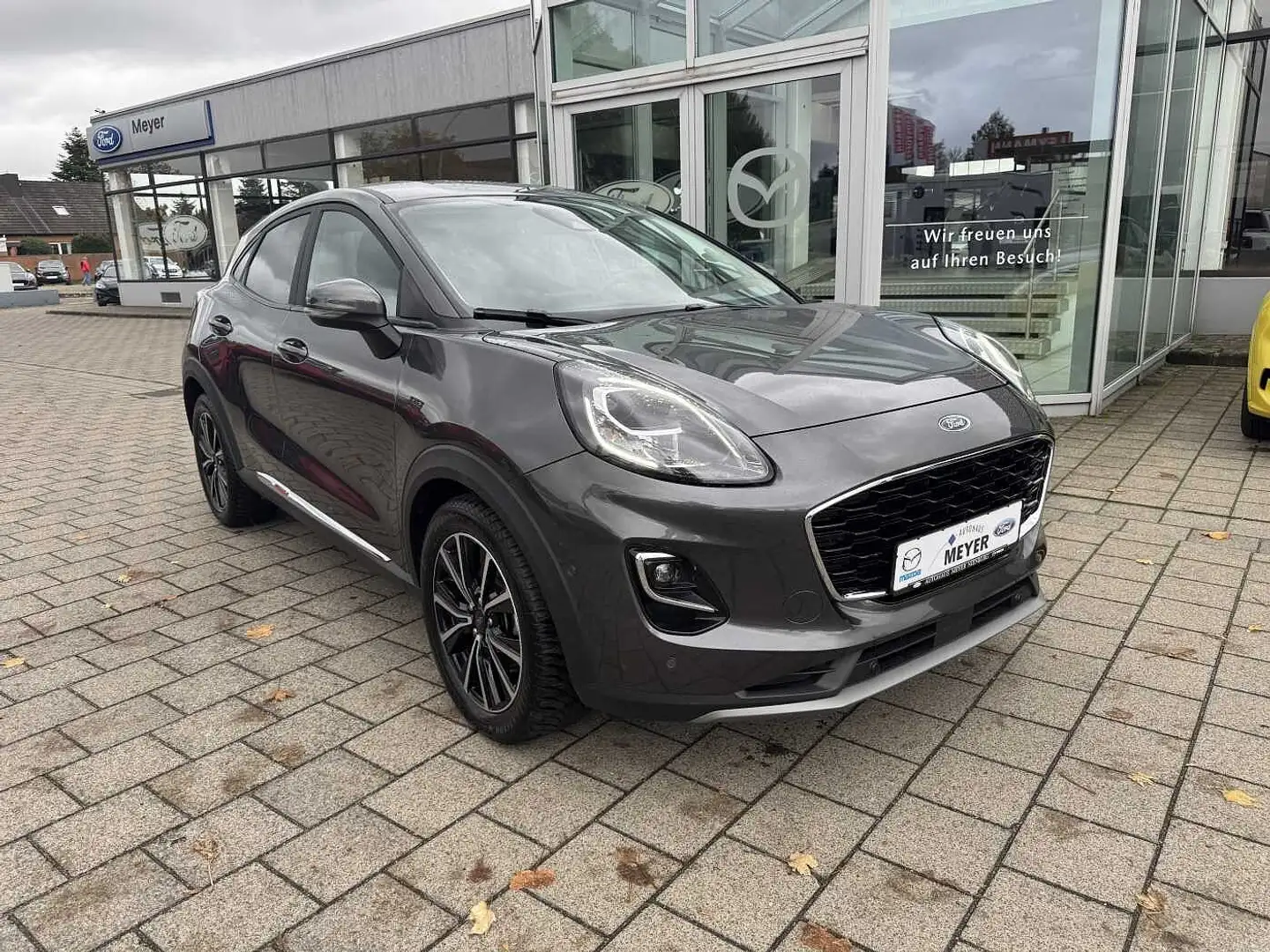 Ford Puma 1.0 EcoBoost Titanium X Navi/AHK Grau - 1