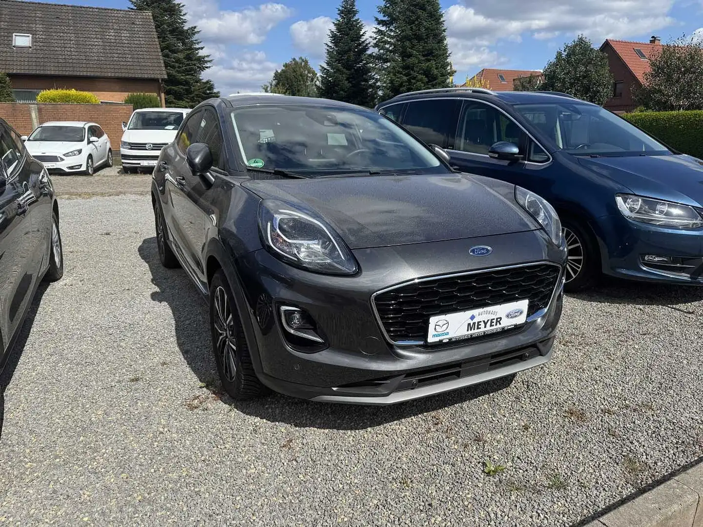 Ford Puma 1.0 EcoBoost Titanium X Navi/AHK Gris - 1