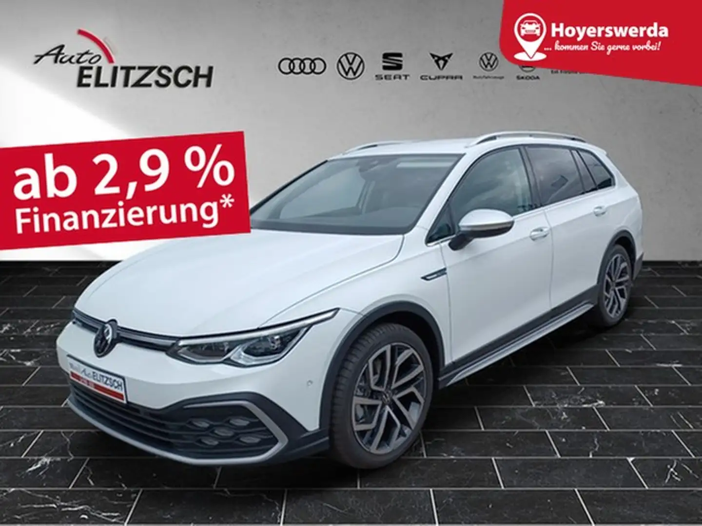 Volkswagen Golf VIII Variant TDI Alltrack 4M DSG Navi Matrix DC... Weiß - 1