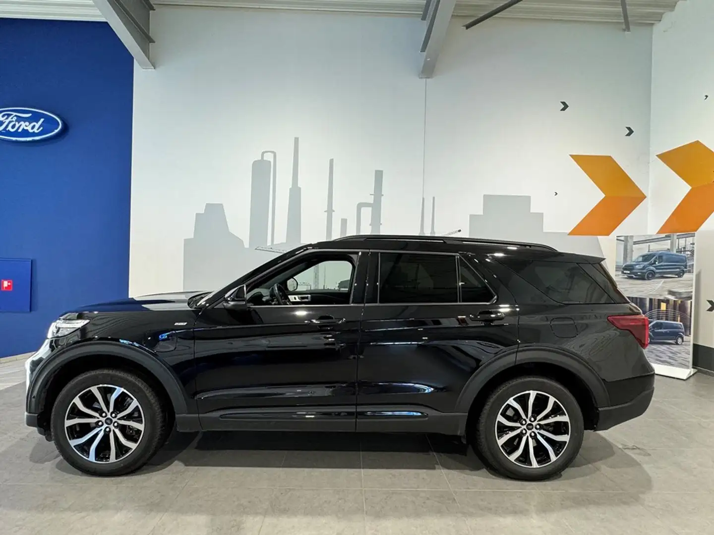 Ford Explorer 3.0i Ecoboost PHEV - Directievoertuig! Zwart - 2