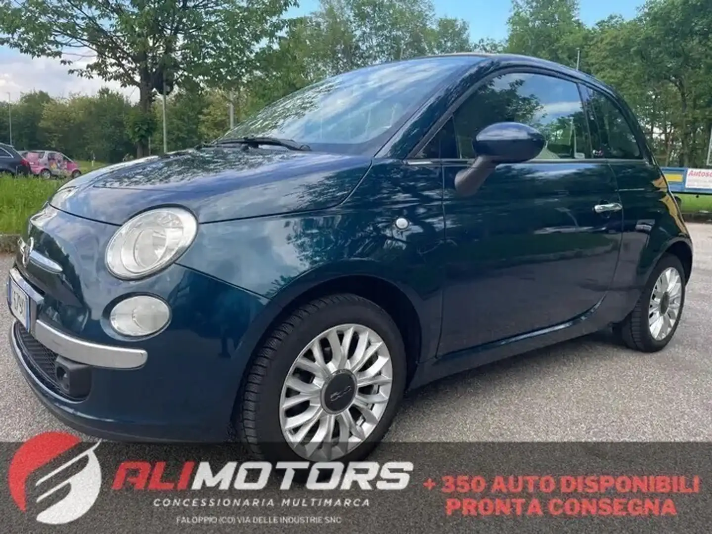 Fiat 500 C 1.2 Lounge*Cabrio*Neopatentati*Cerchi* Blu/Azzurro - 1