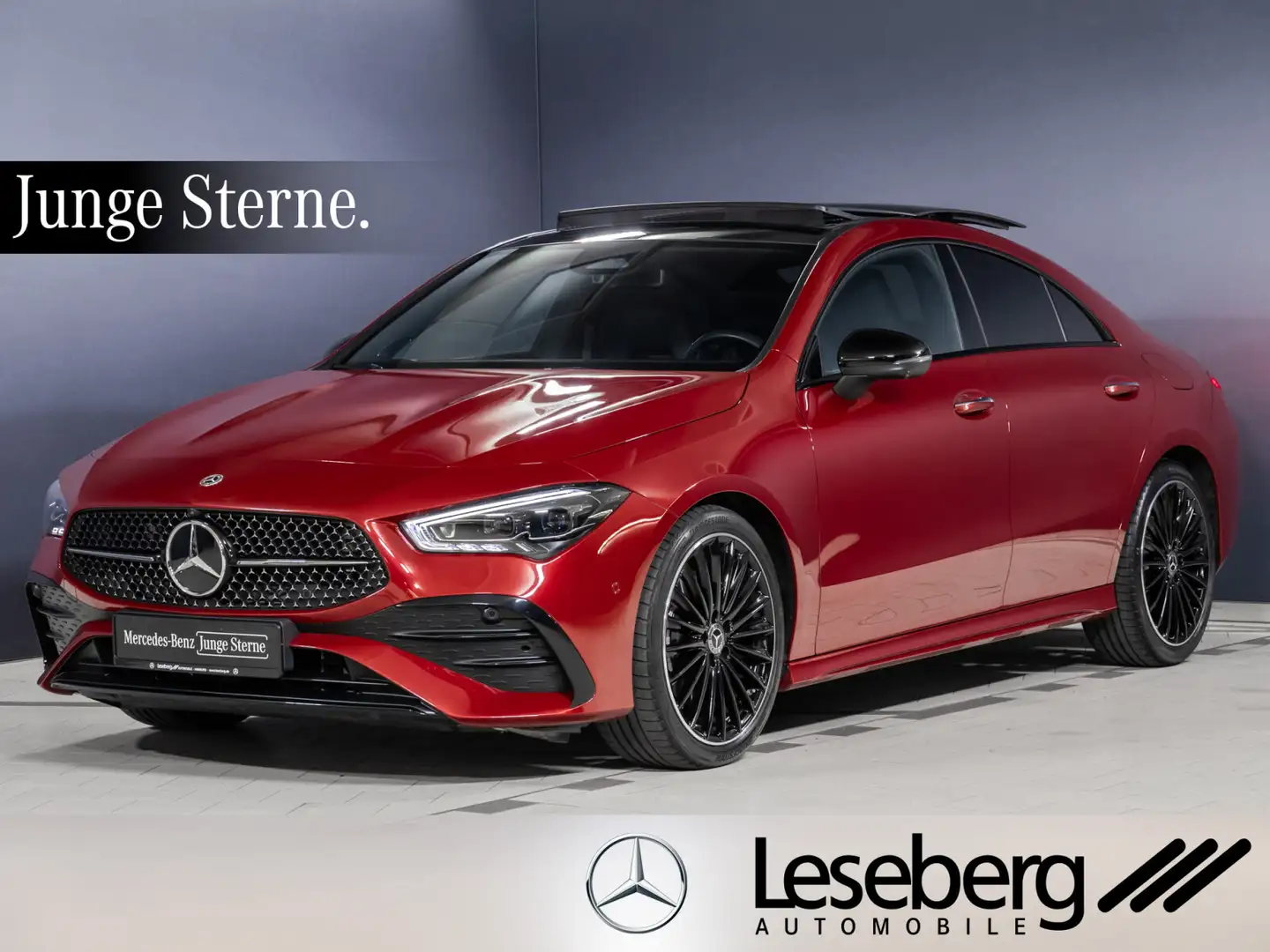 Mercedes-Benz CLA 200 CLA 200 Coupé AMG Multibeam/Pano/Burmester/360°/ Rot - 1